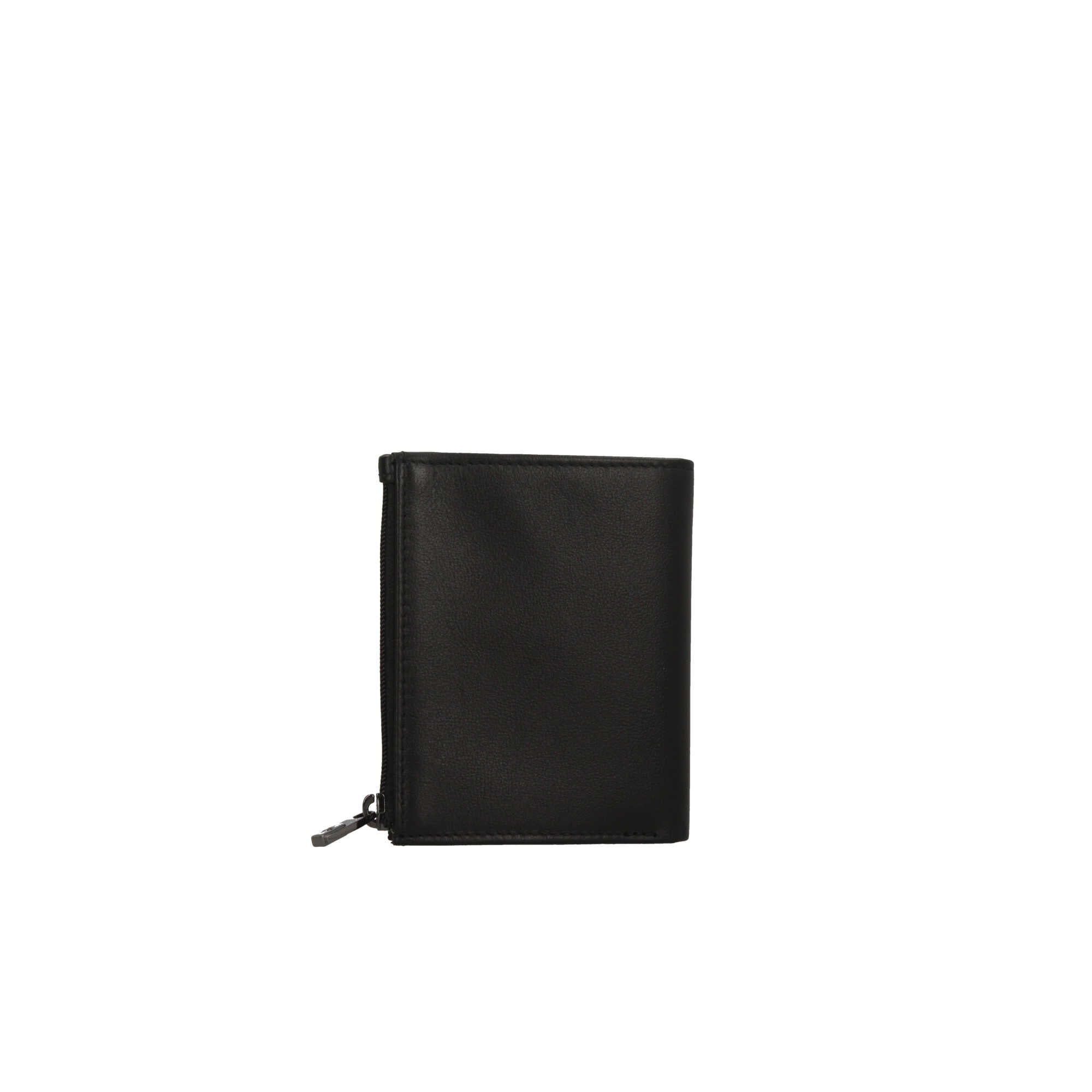 Portafoglio piatto con cerniera iron 4.0 DLX
