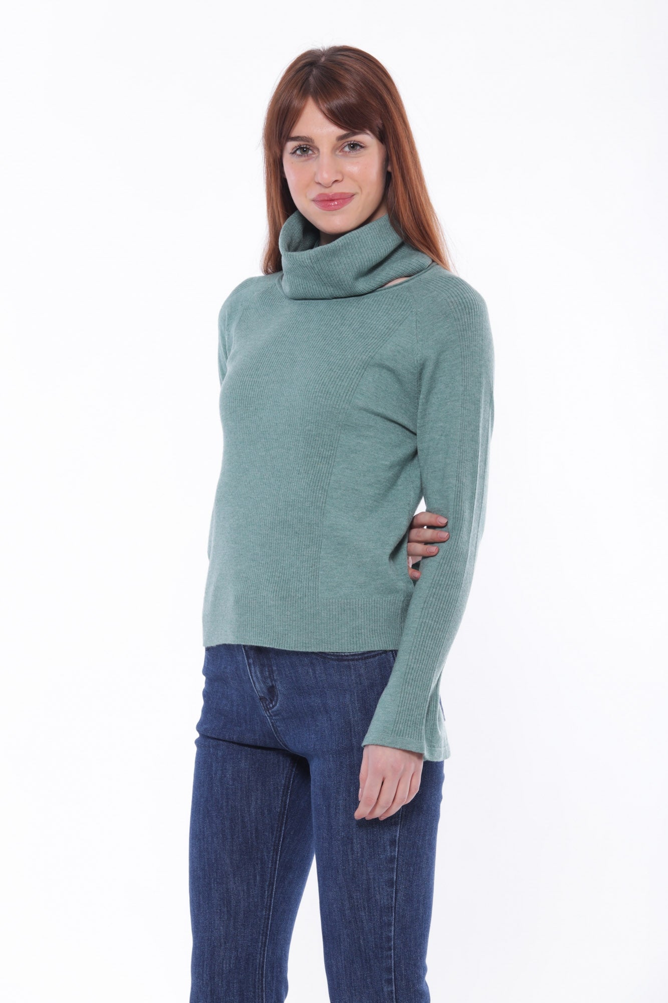 Maglia a collo alto Mimi Mua dal design minimal