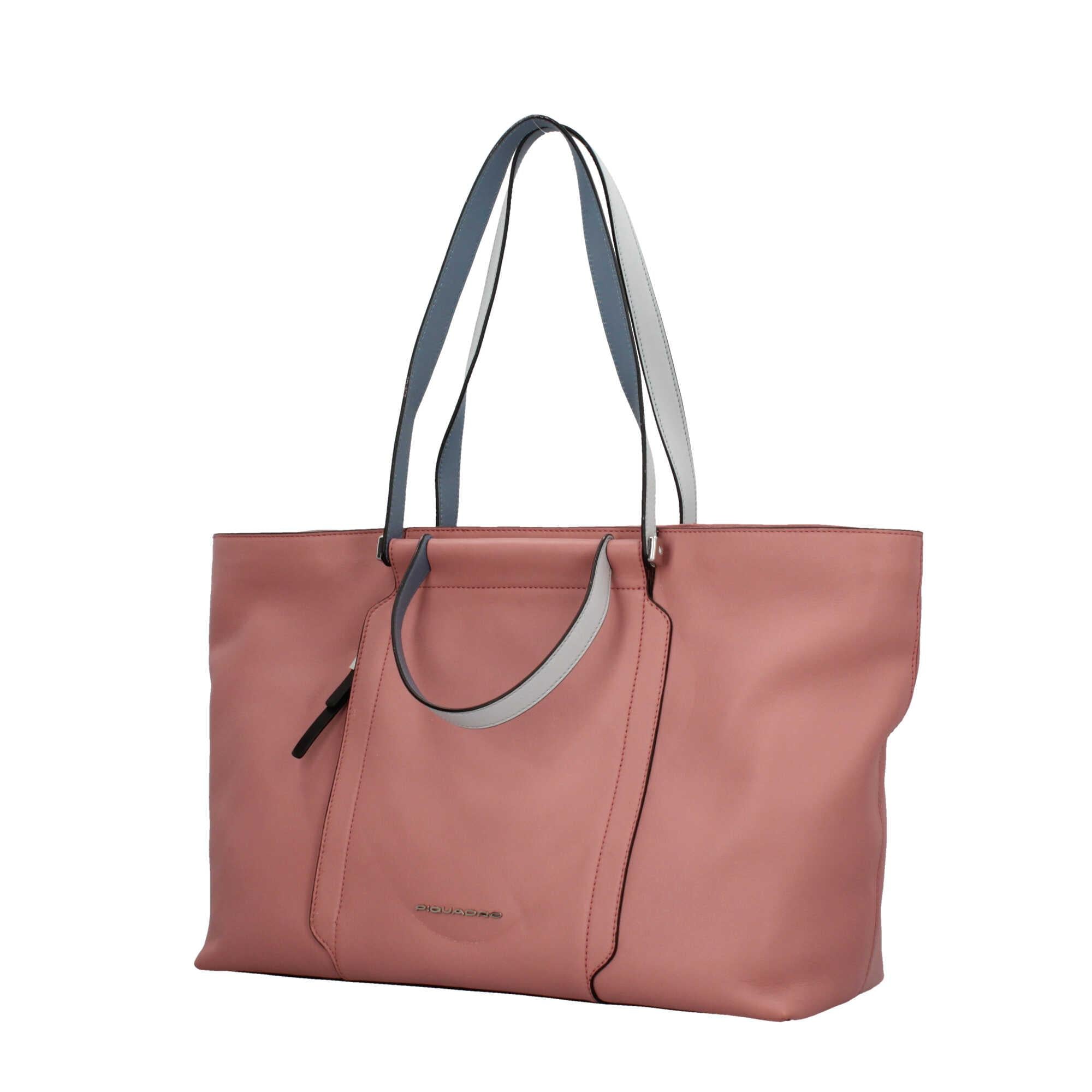 Borsa shopping in pelle Piquadro