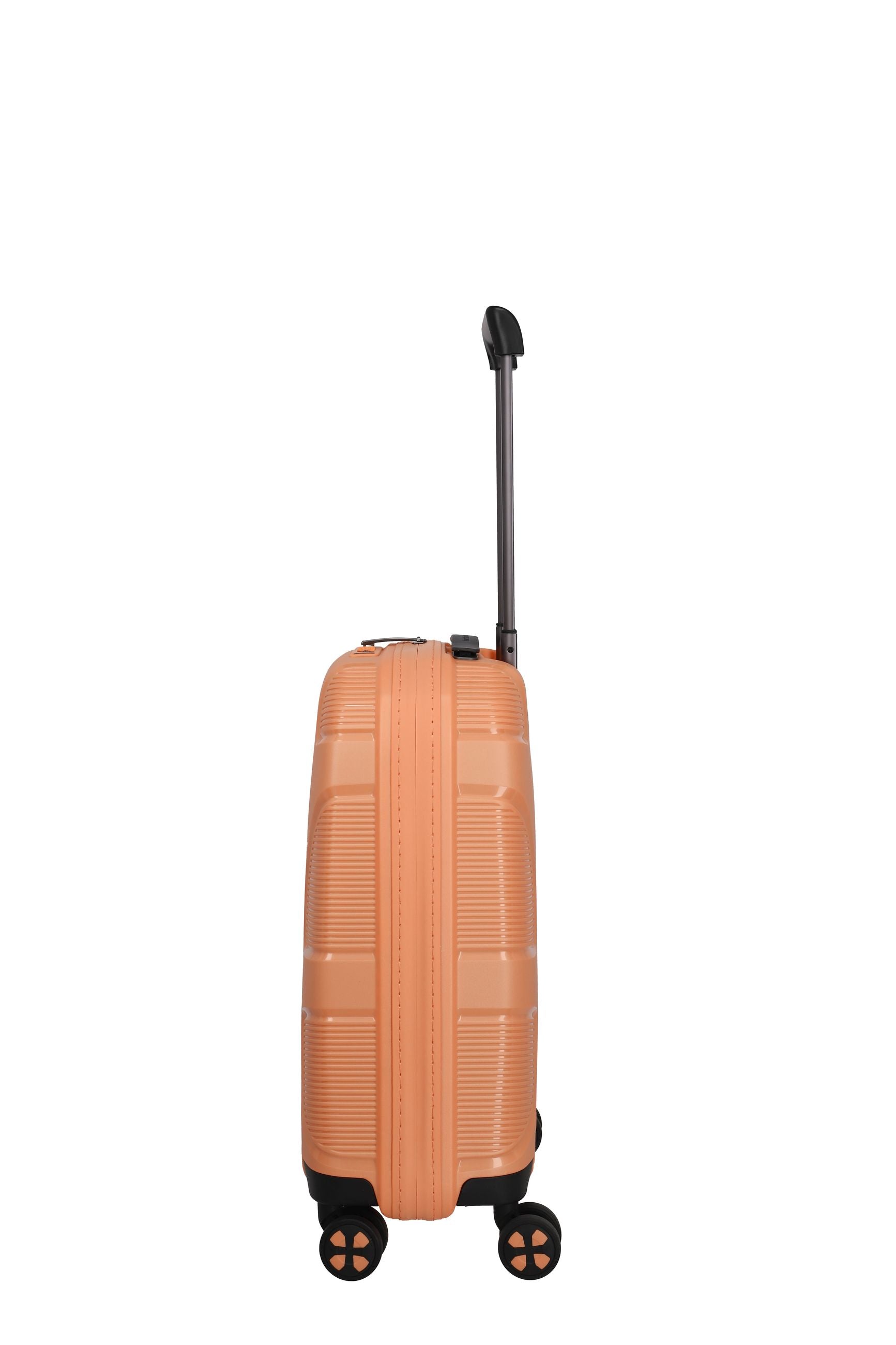 Valigia rigida Travelite Impackt M con chiusura TSA, ruote Click & Roll e capacità 73L
