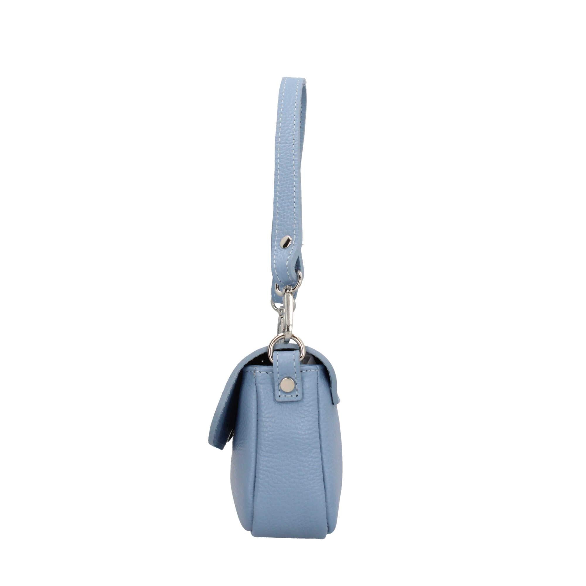Borsa a spalla in vera pelle Made in Italy