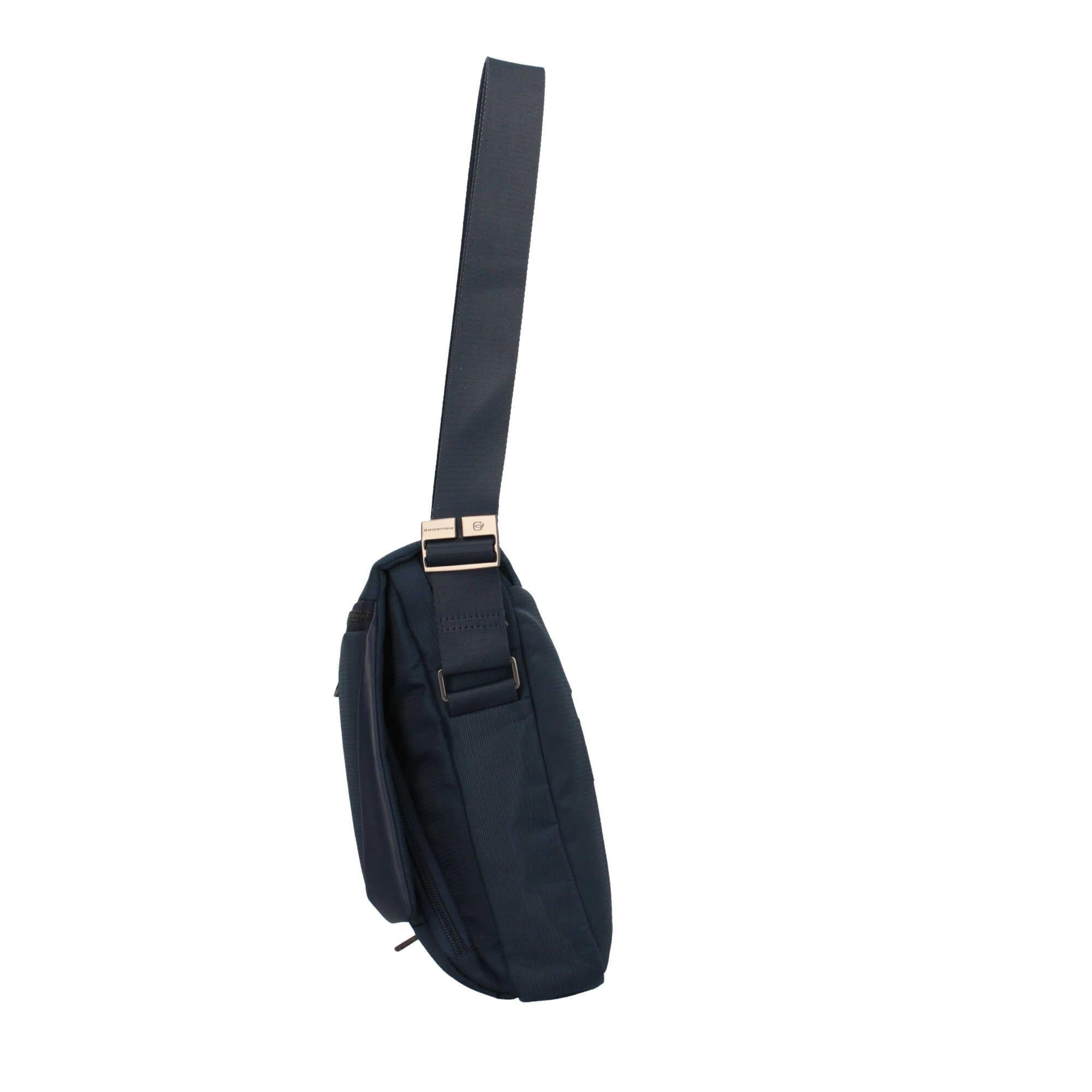 Messenger Piquadro recycled fabric