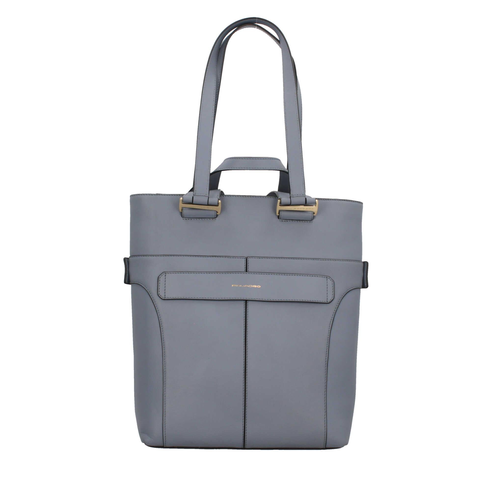 Borsa shopping in pelle Piquadro