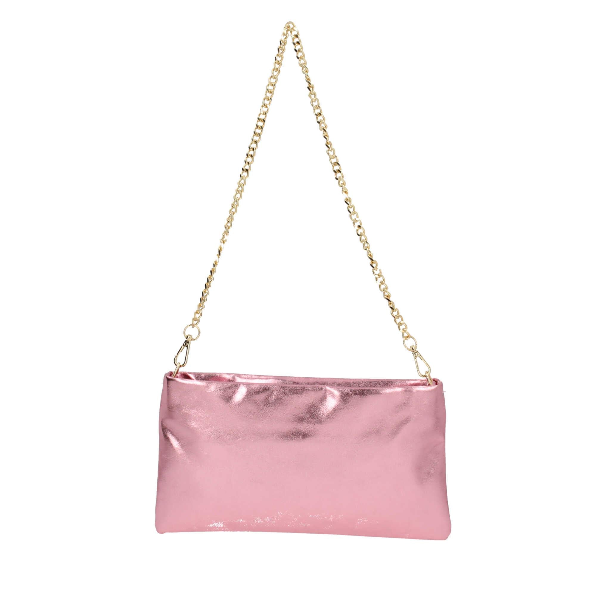 Borsa a tracolla effetto laminato Mimi-Mua