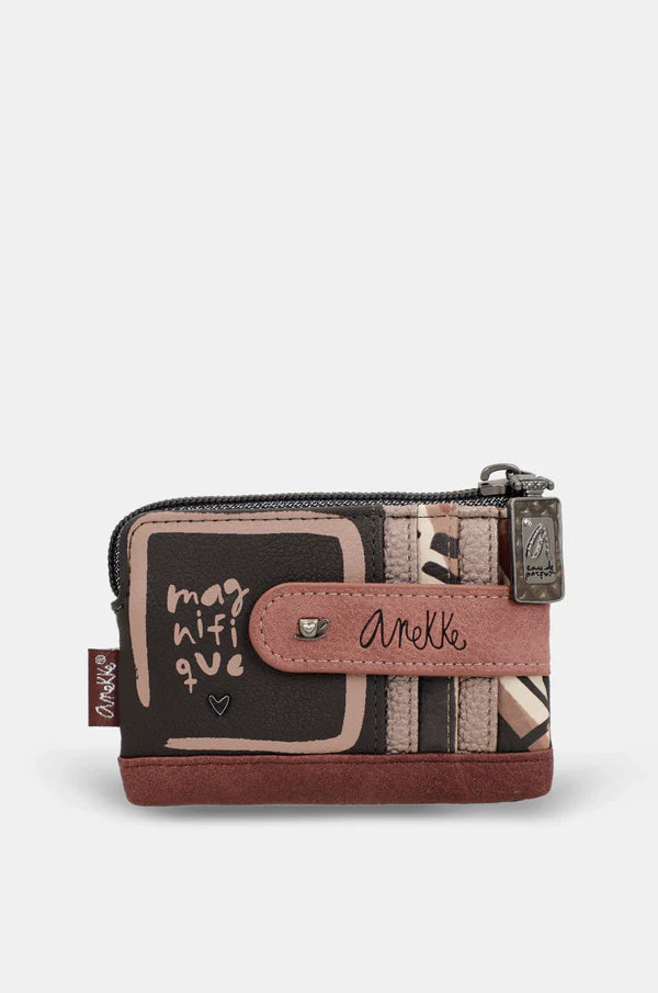 Portamonete Anekke Paris con patta Rosso TU | Giò Fashion
