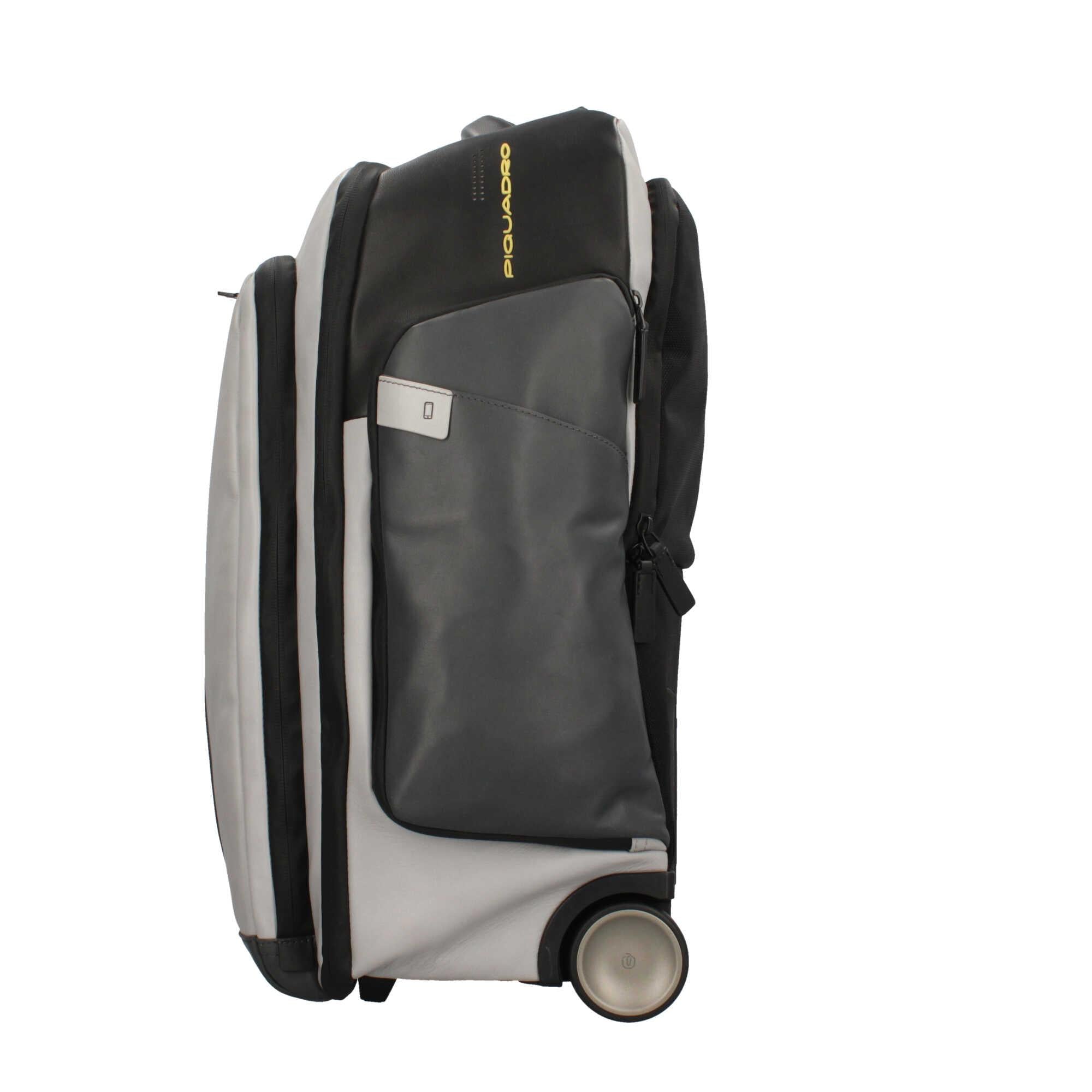 trolley cabina in pelle Piquadro