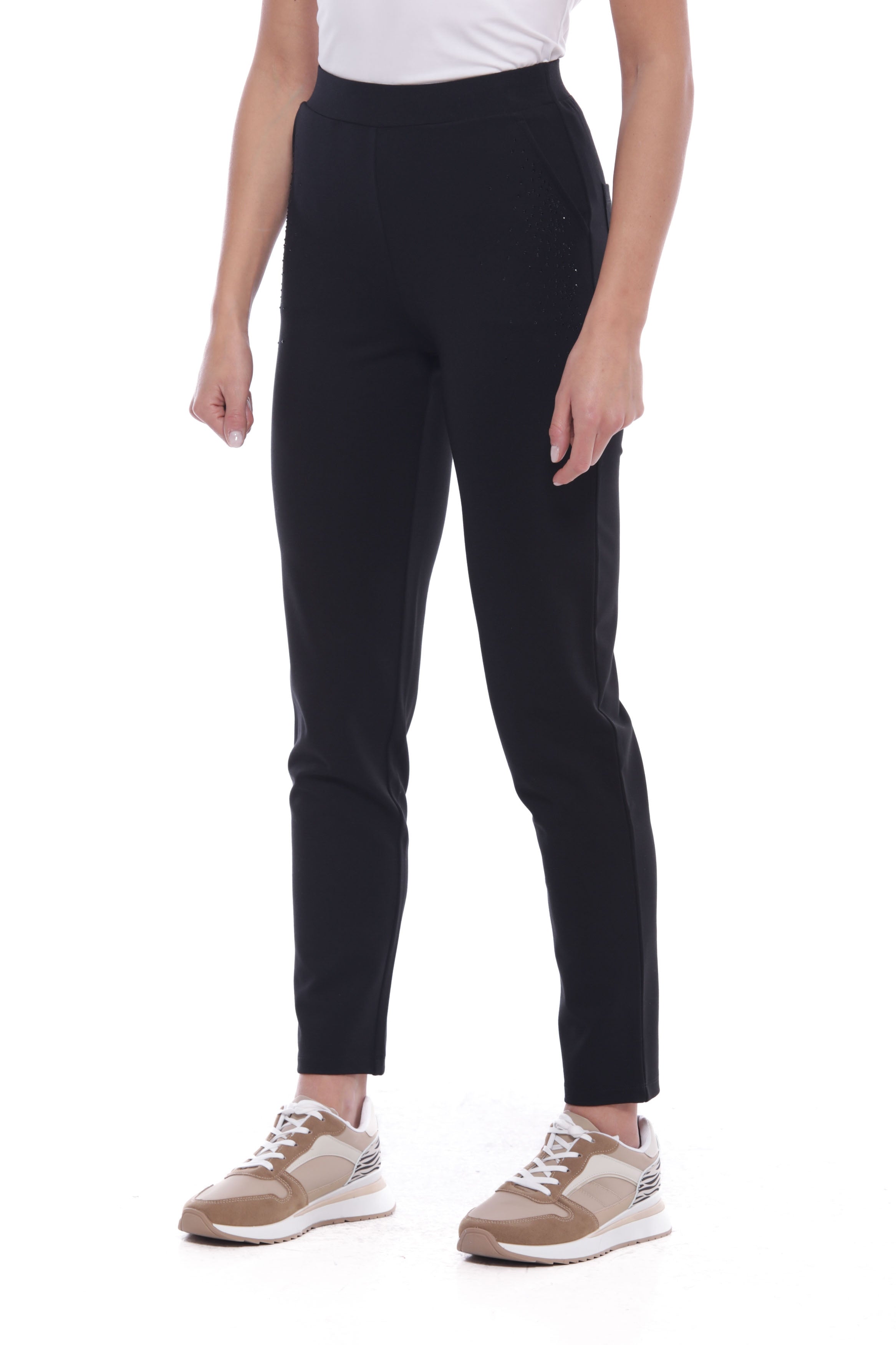 Pantalone sportivo Mimi Mua con dettagli decorativi