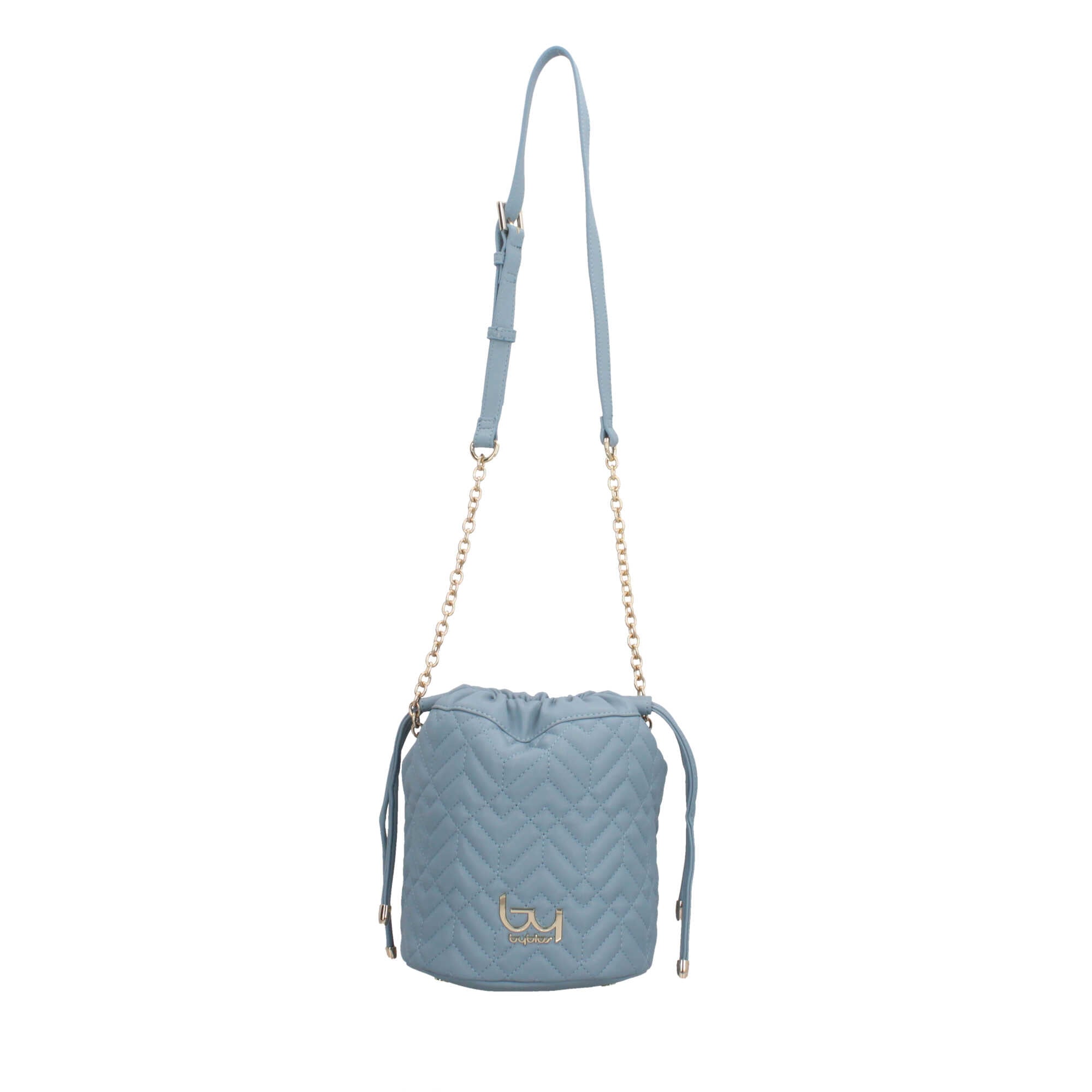 Borsa a secchiello BY BYBLOS con catena e design trapuntato