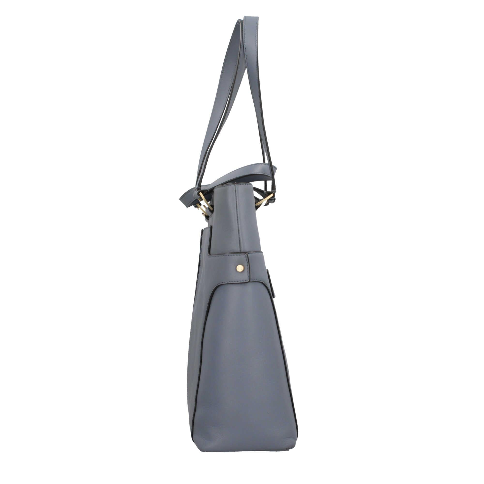 Borsa shopping in pelle Piquadro