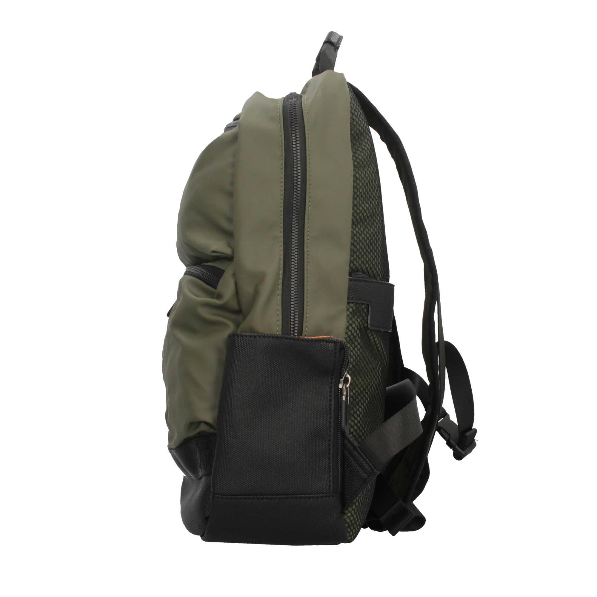 Zaino Lumberjack con logo e tasche multiple