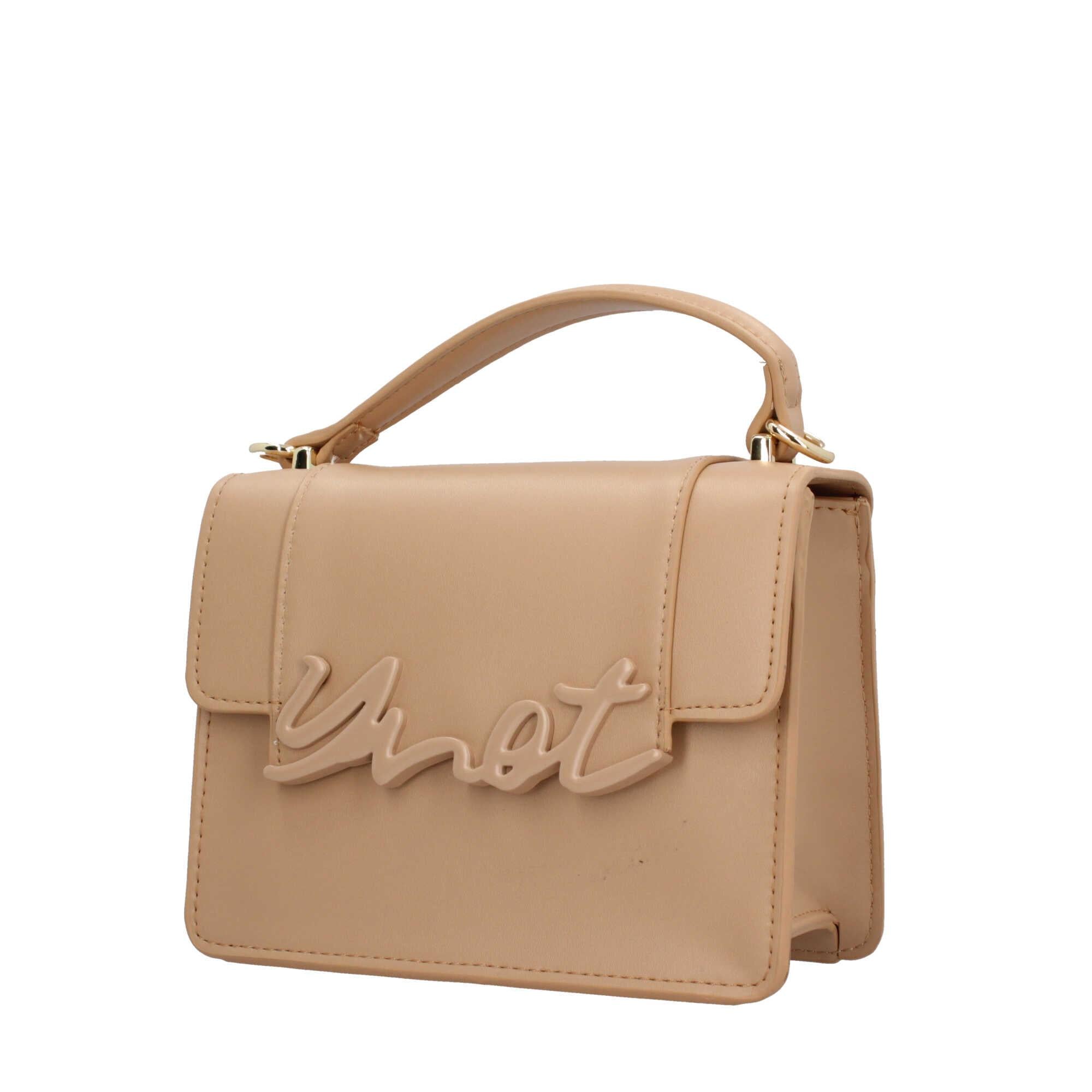 Y Not? Borsa a Mano Elegance in Pelle Sintetica Giallo Limone