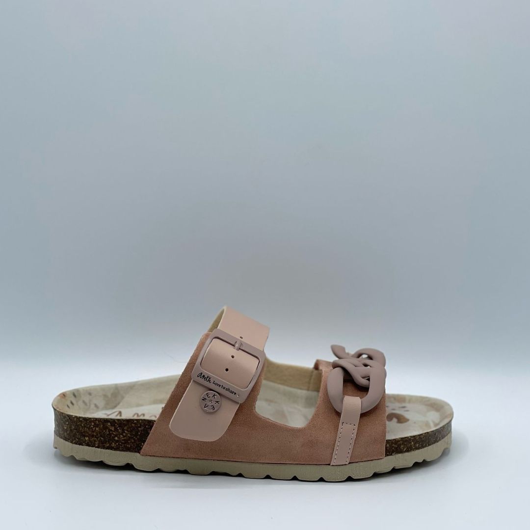 Sandalo Anekke con doppia fascia e dettagli decorativi