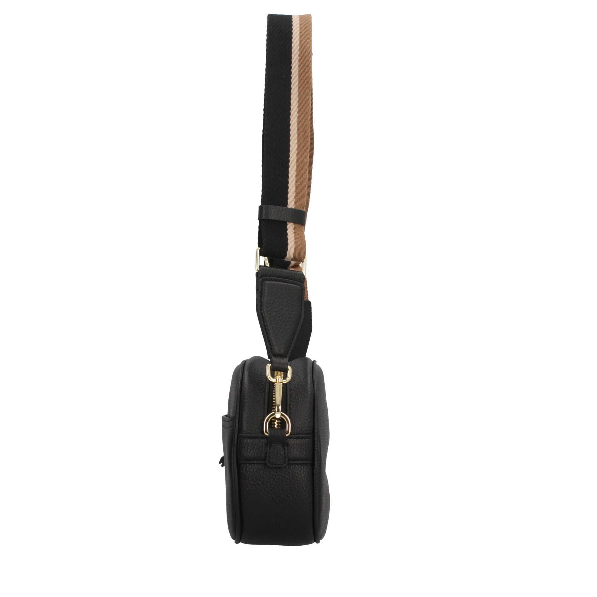 Gianni Chiarini Nina Borsa a Tracolla in Pelle Martellata con Tracolla Regolabile
