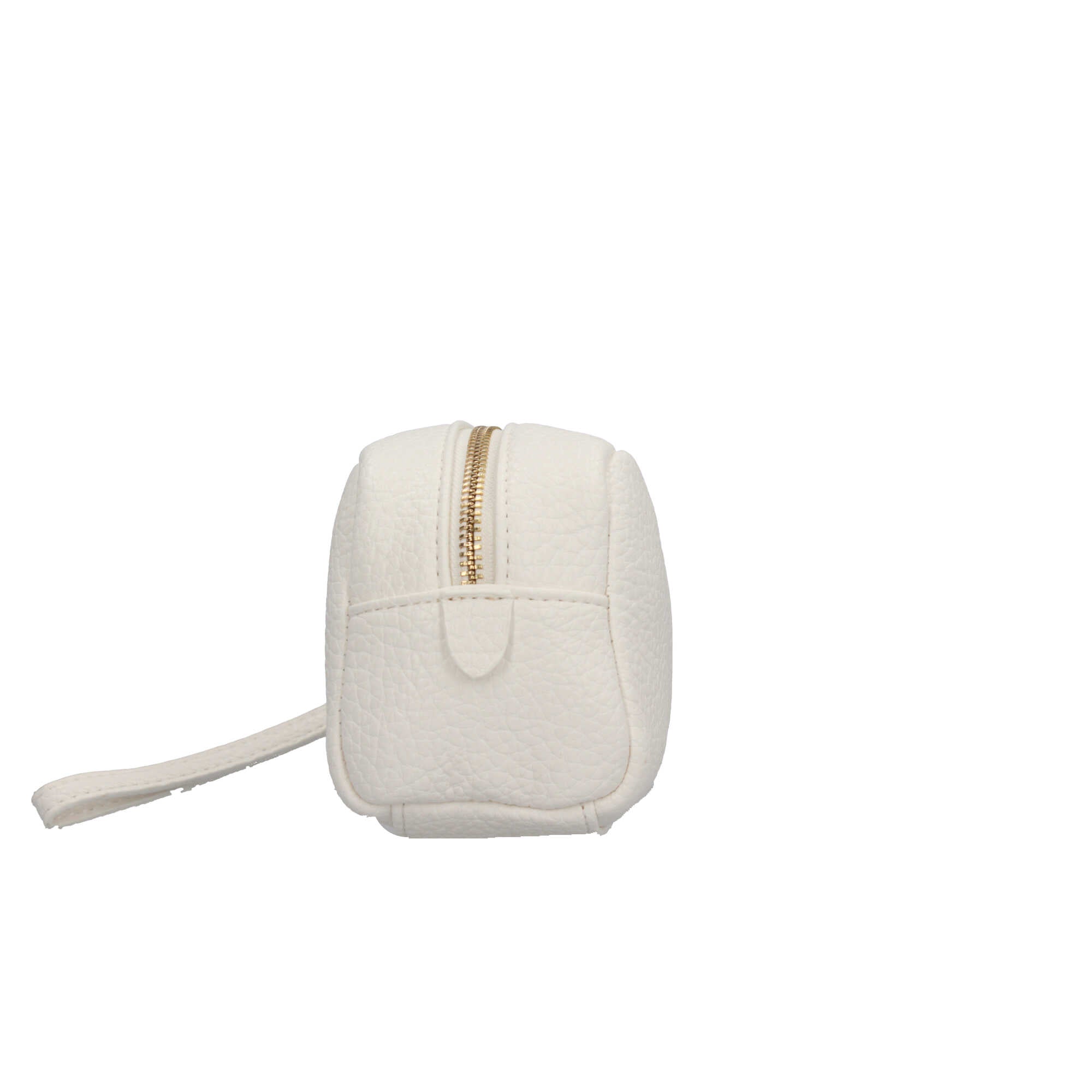 Valentino beauty case compatto con logo e zip