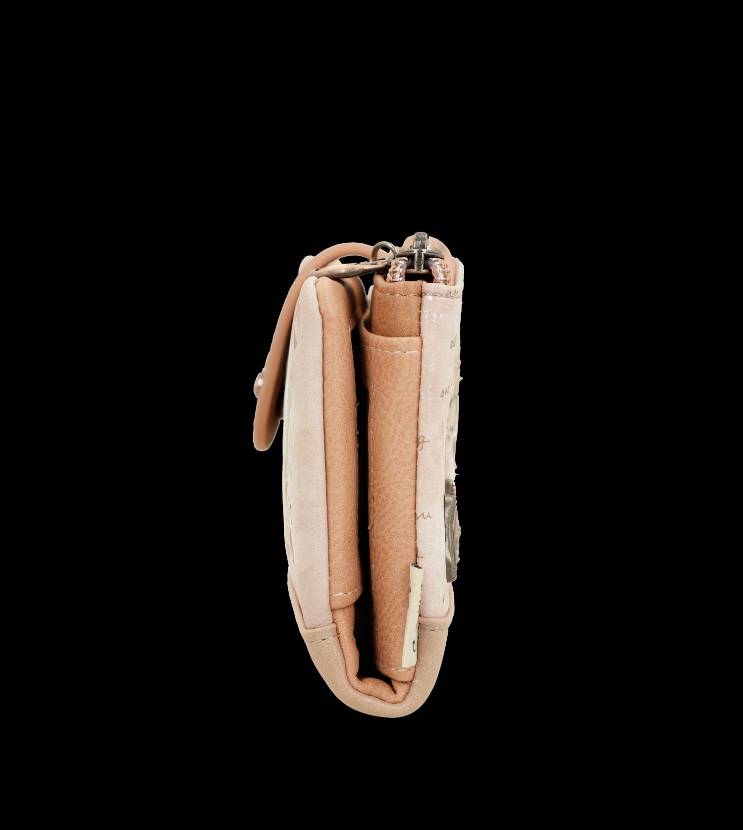 Portafoglio Anekke capiente ed elegante con chiusura zip
