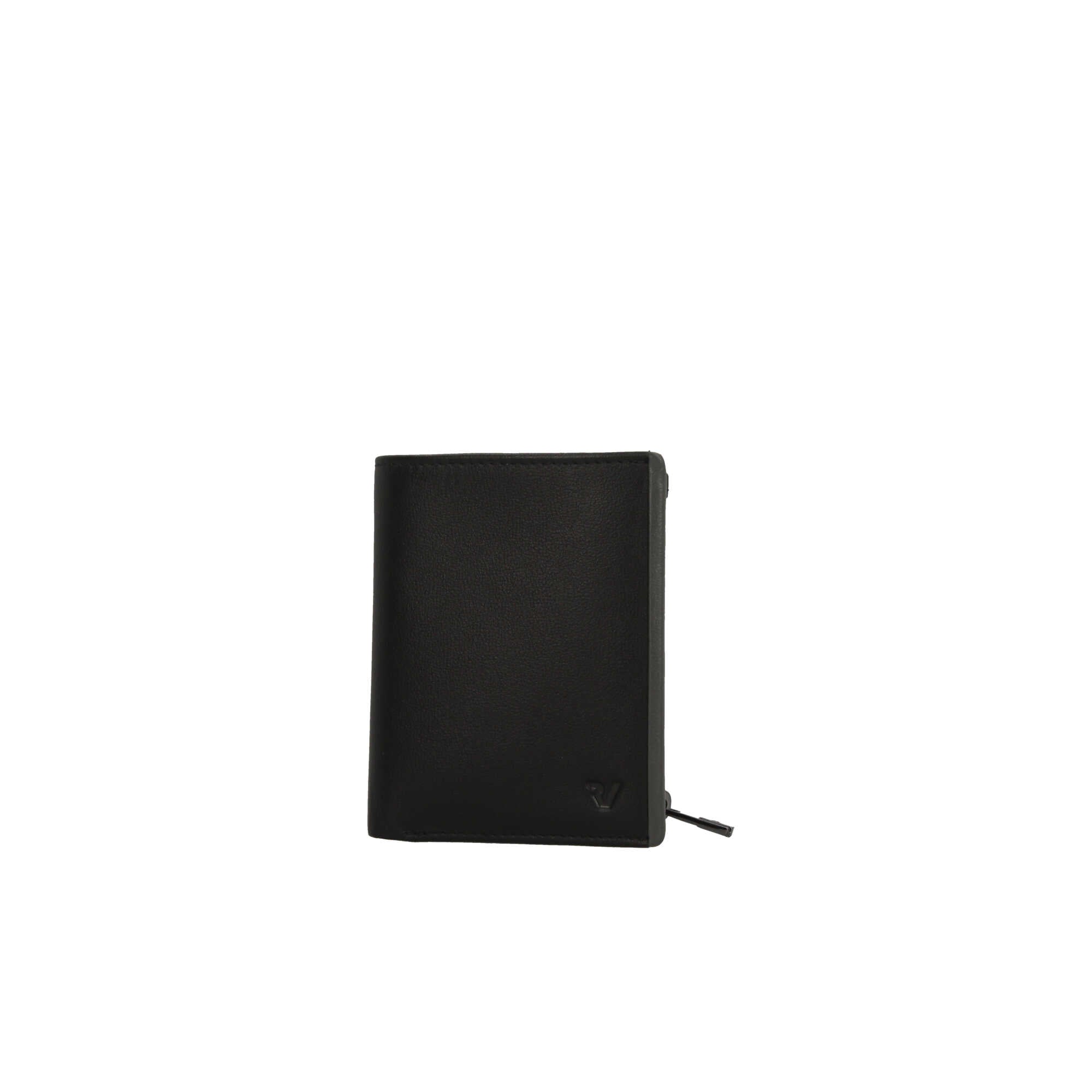Portafoglio piatto con cerniera iron 4.0 DLX
