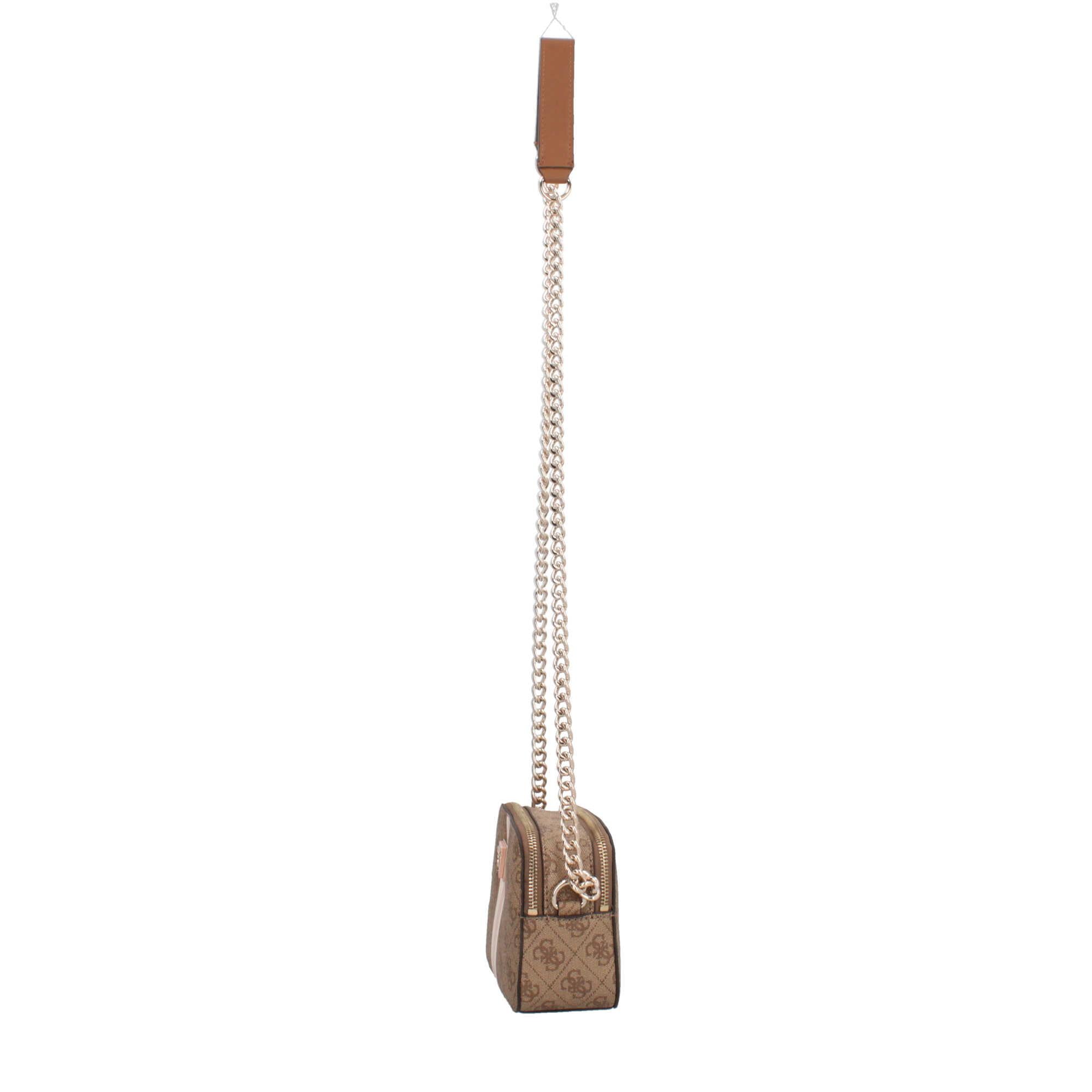 Mini borsa a tracolla Guess con catena