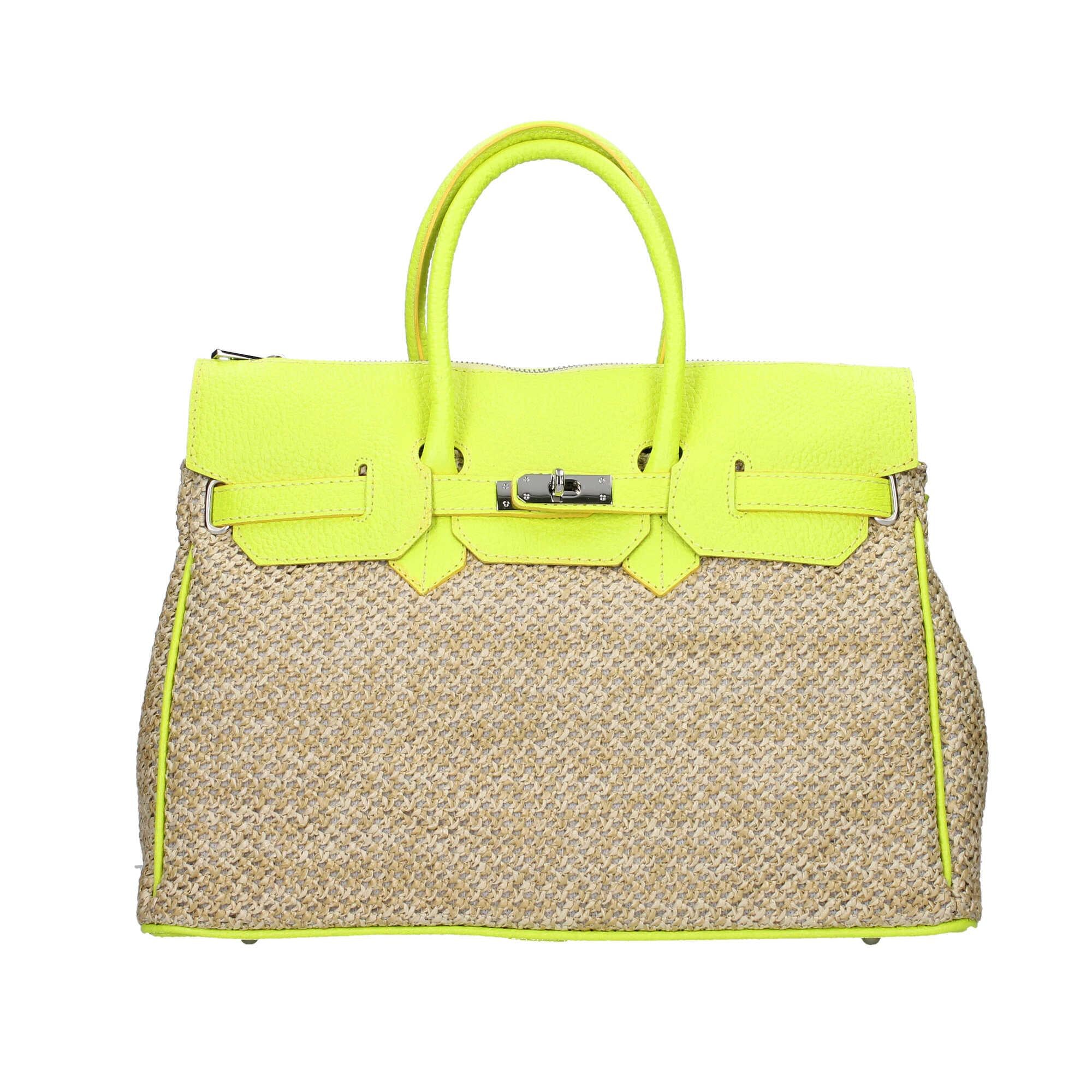 Borsa a mano in pelle