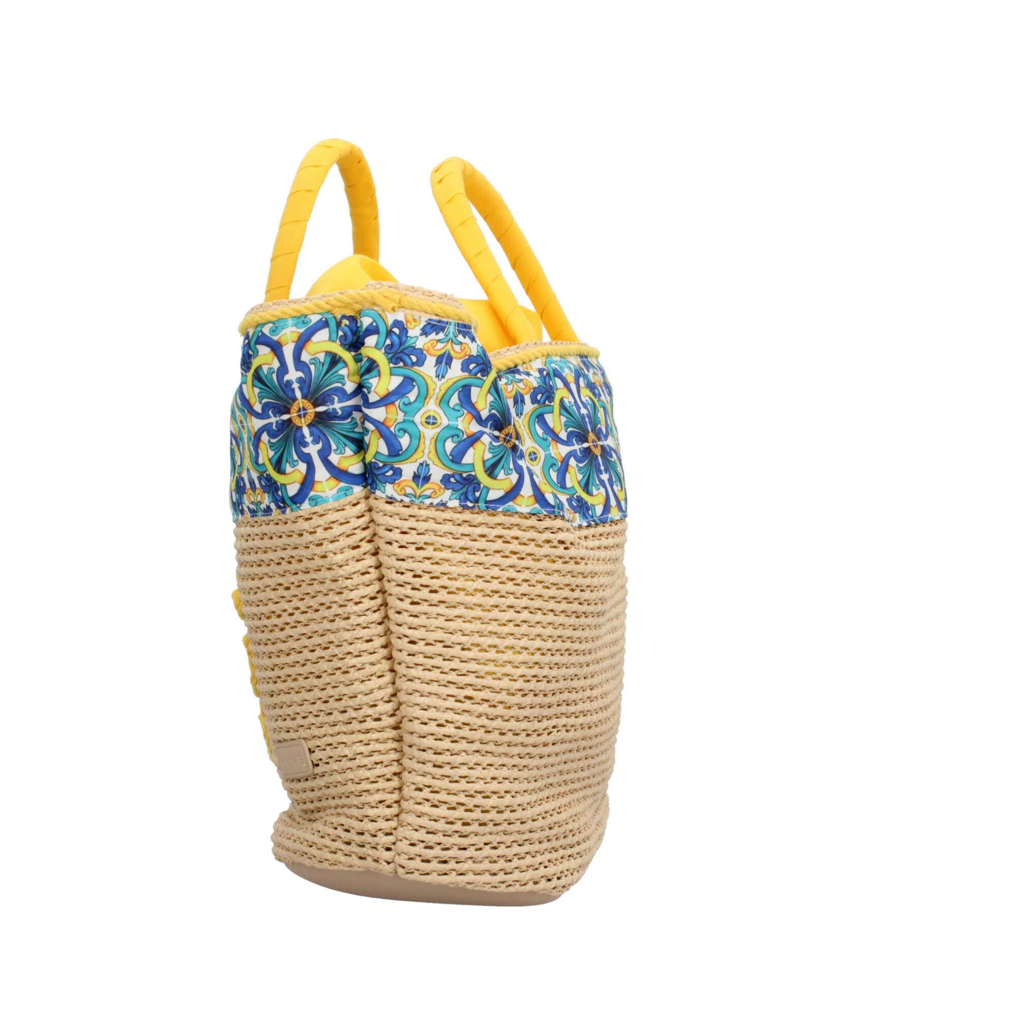 Shopping in paglia Kuve Geraldine