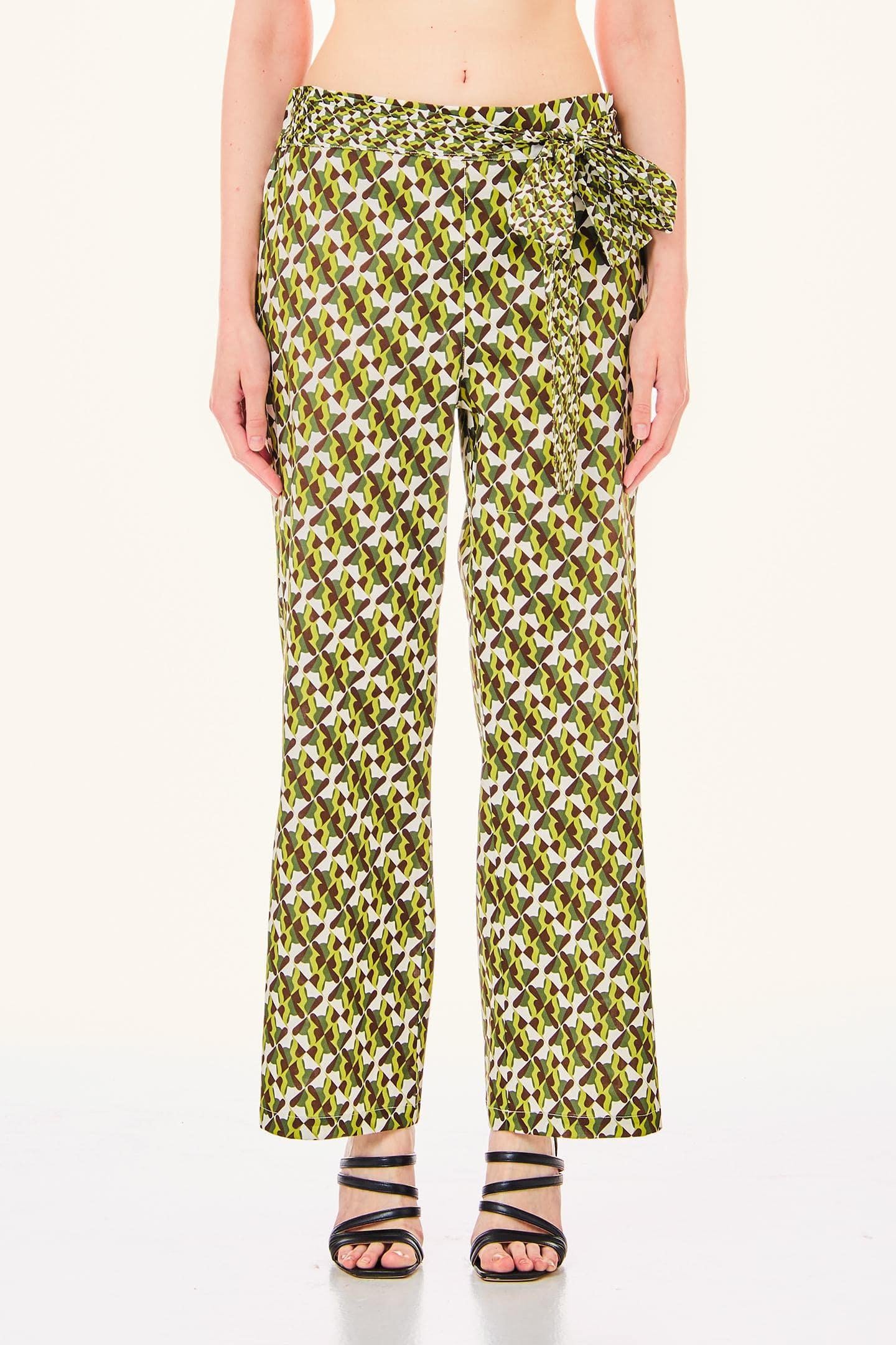 Liu Jo Pantalone con Fantasia geomentrica