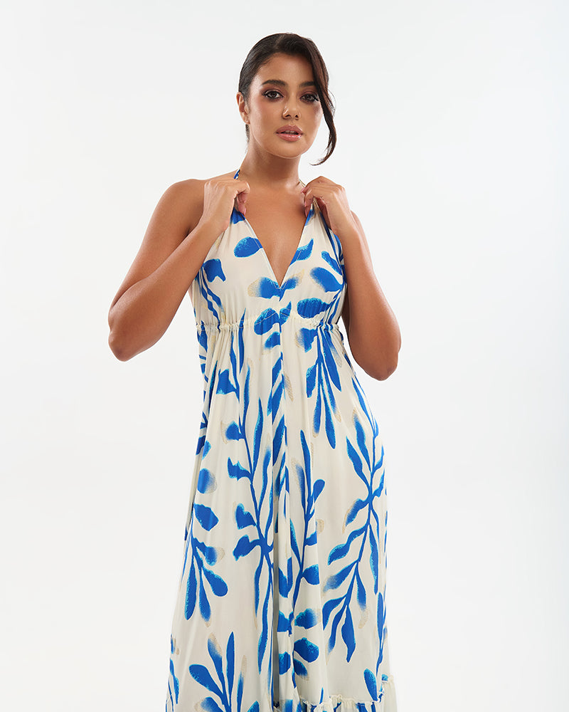 Ble Resort Collection Abito Lungo con Dettagli