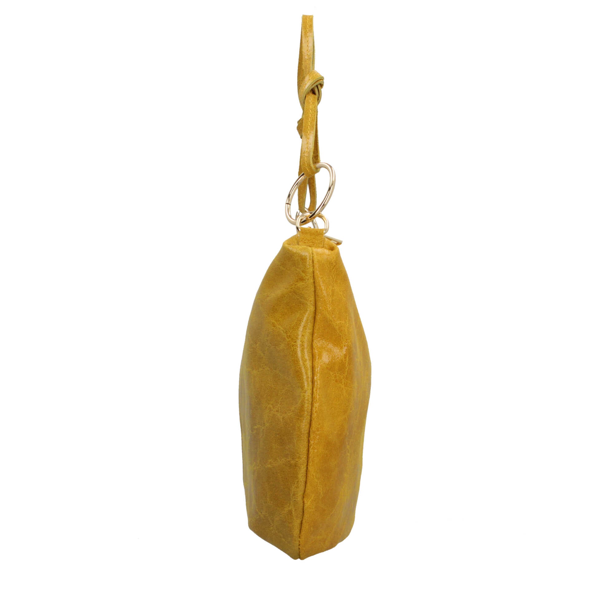 Borsa a spalla in pelle effetto vintage