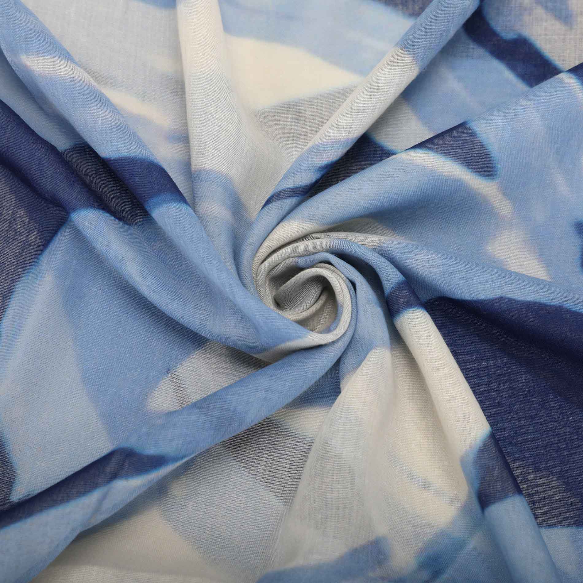 Foulard Mimi Mua con fantasia astratta floreale