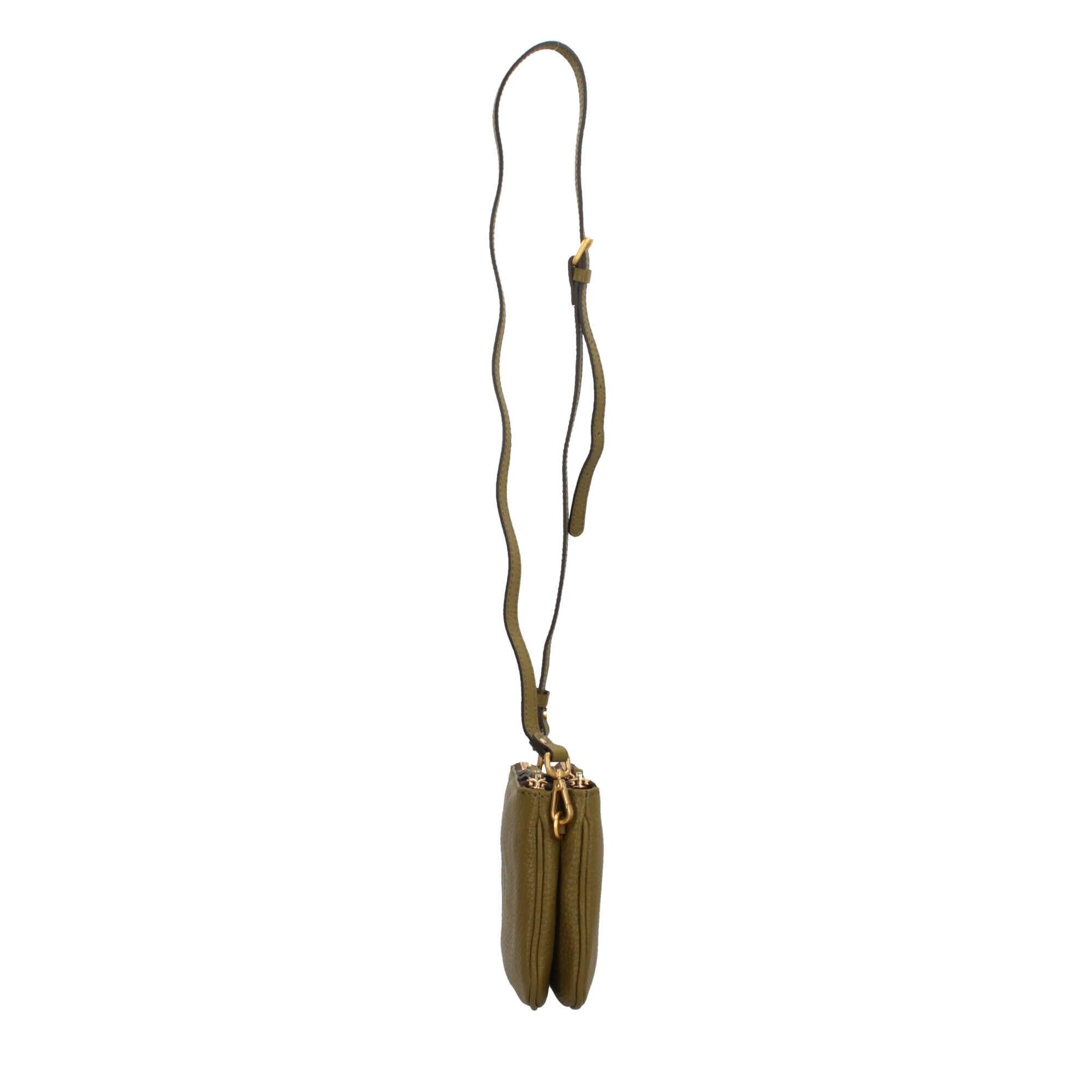 Gianni Chiarini Frida Borsa a Tracolla Casual in Pelle Grana Maxi