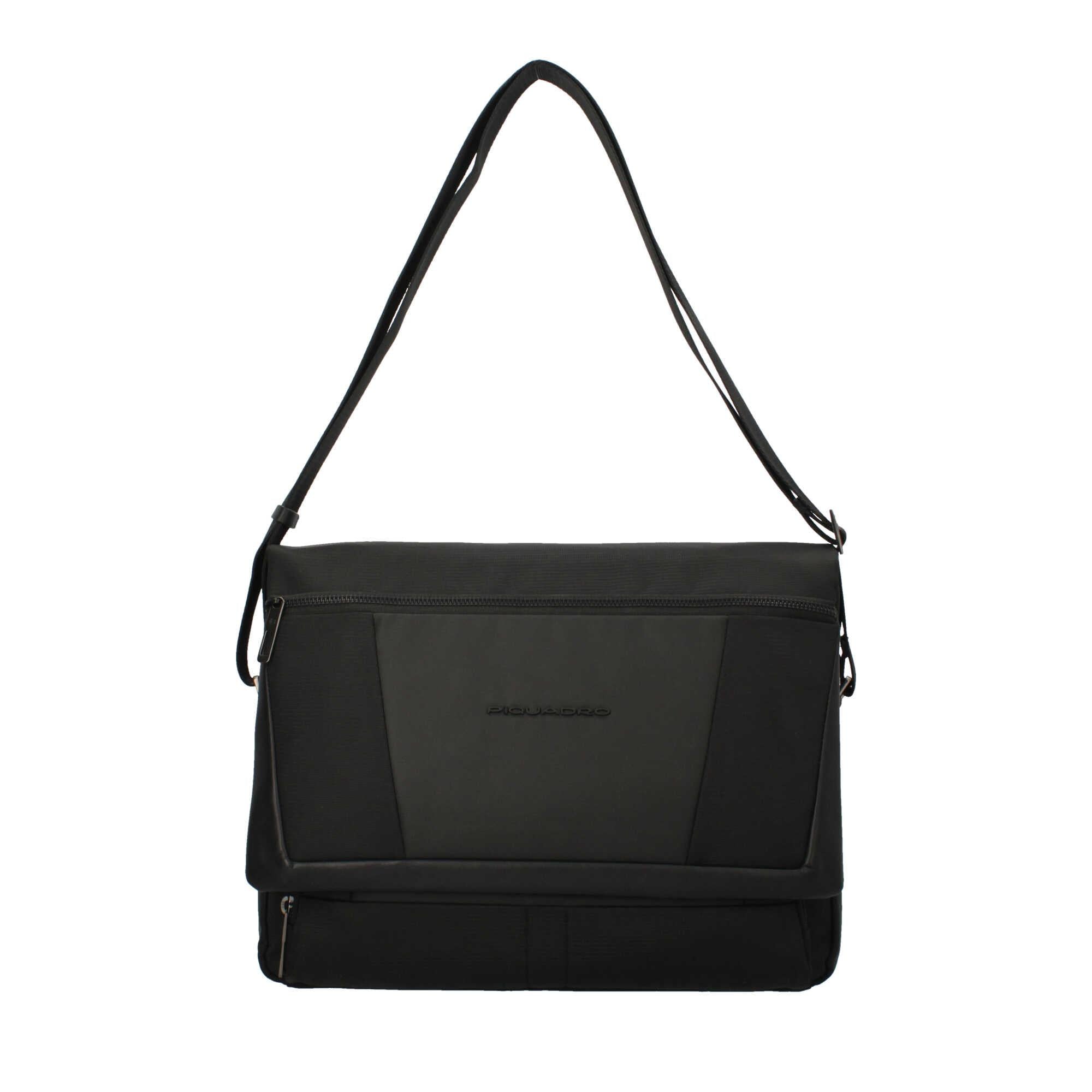 Messenger Piquadro recycled fabric