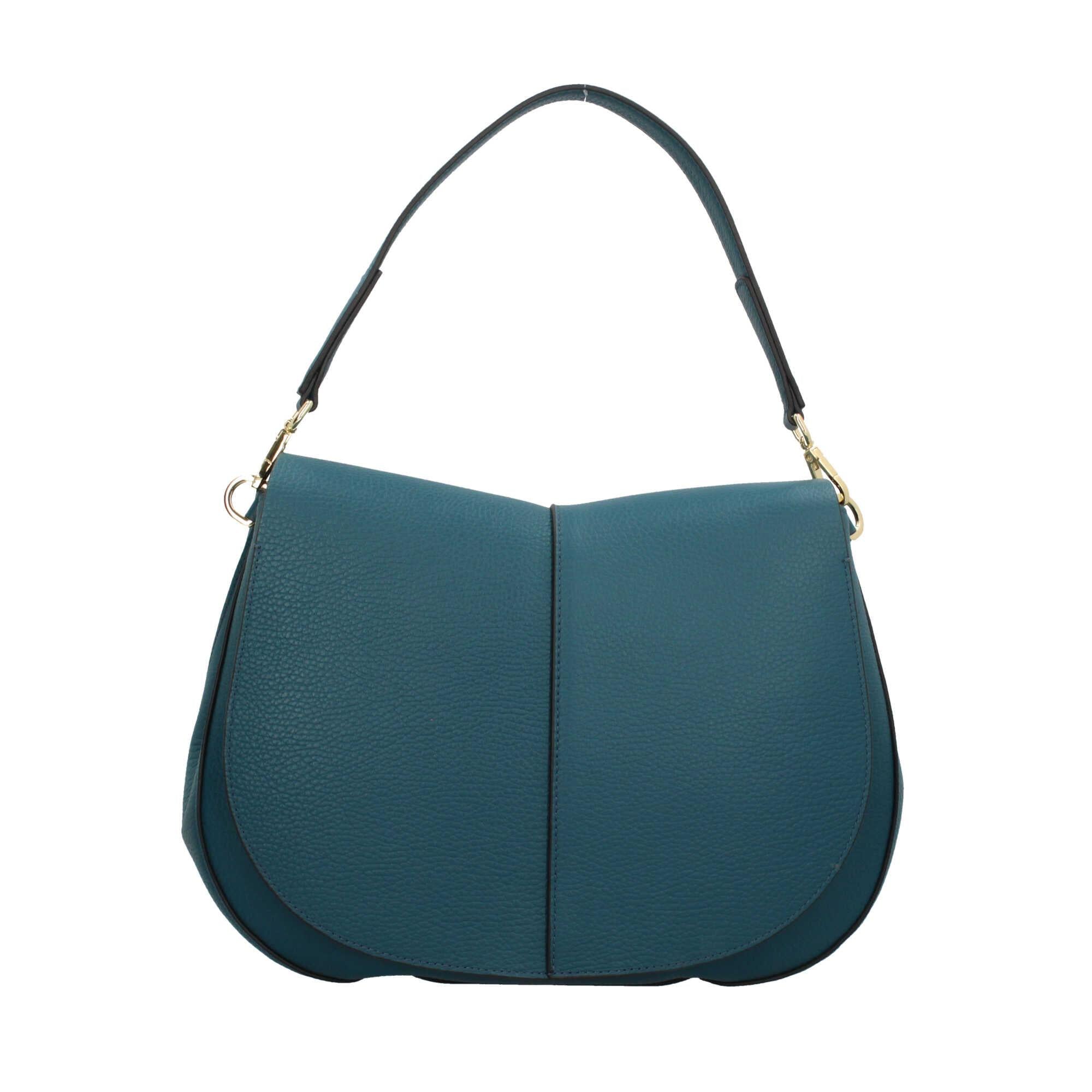 La Shoulder Bag di Gianni Chiarini chiusura con patta