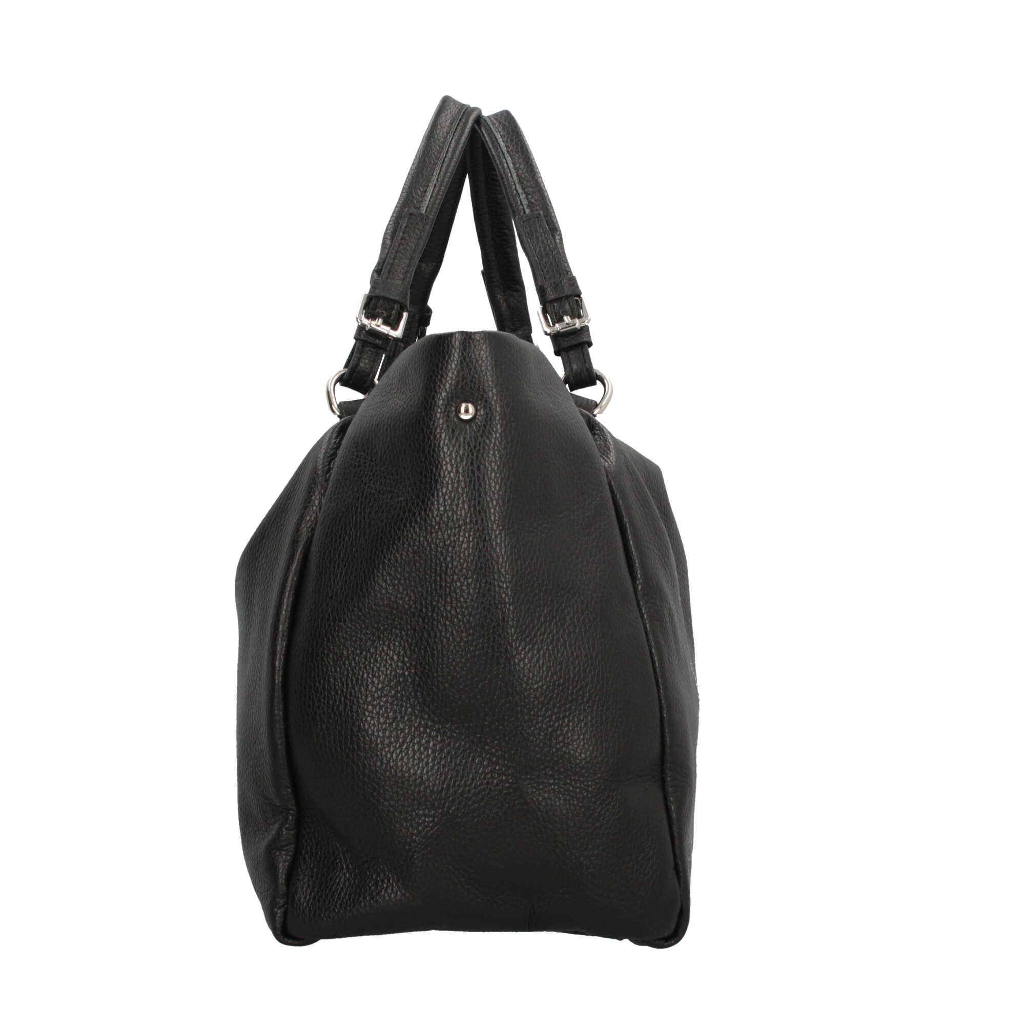 Borsa shopping in pelle Made in Italy