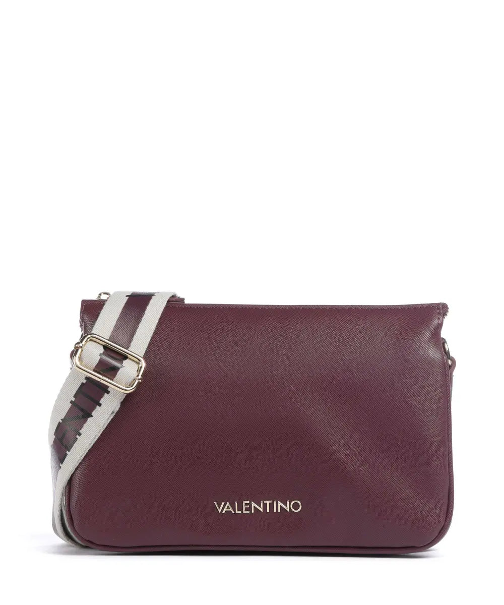 Valentino pochette elegante con tracolla rimovibile e logo frontale