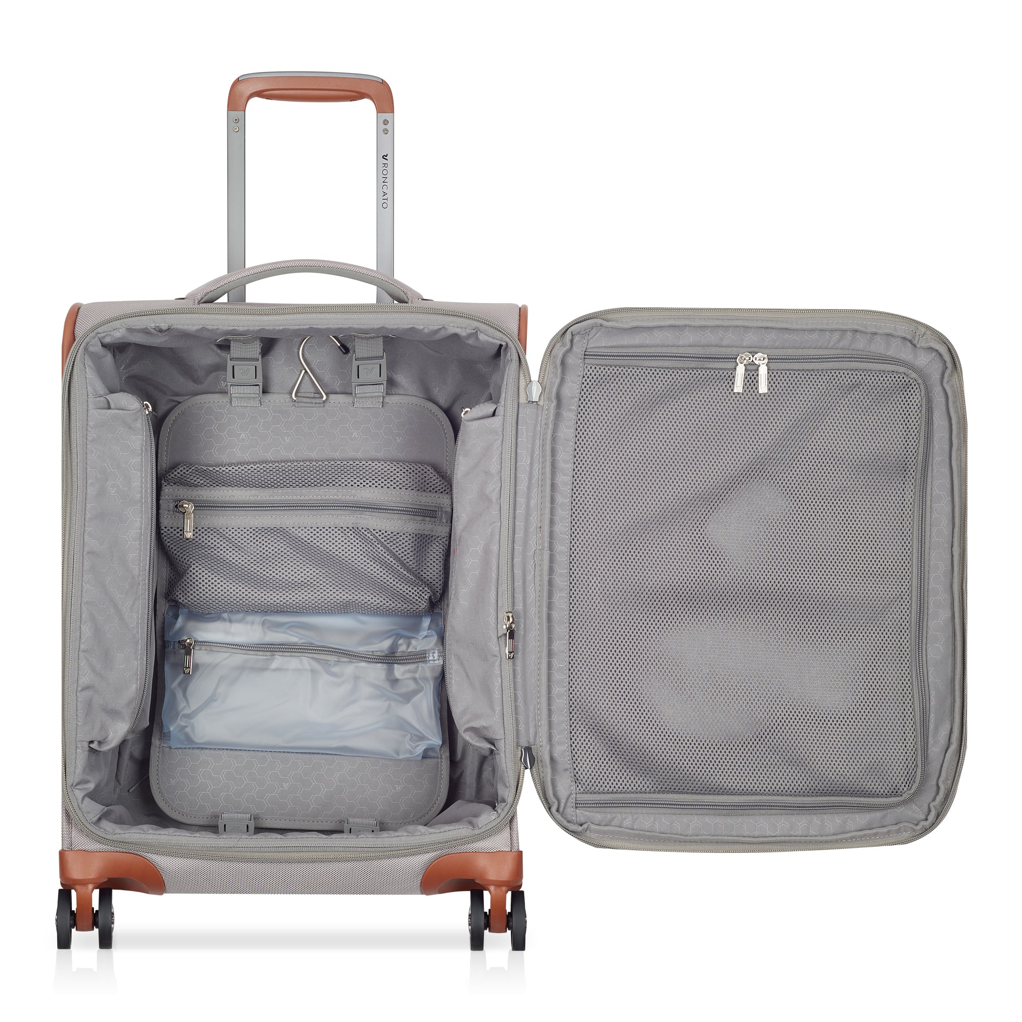 Roncato Trolley Medio – Valigia Versatile, Leggera e Raffinata per Ogni Viaggio