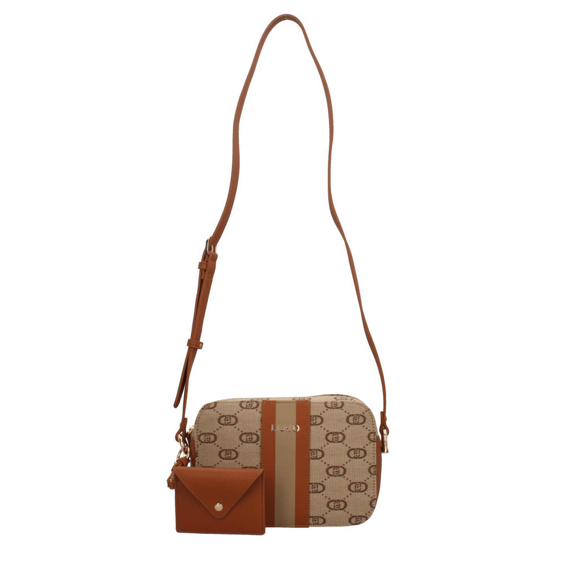 Borsa a Tracolla Donna Liu Jo in Tessuto Monogram con Pochette Abbinata