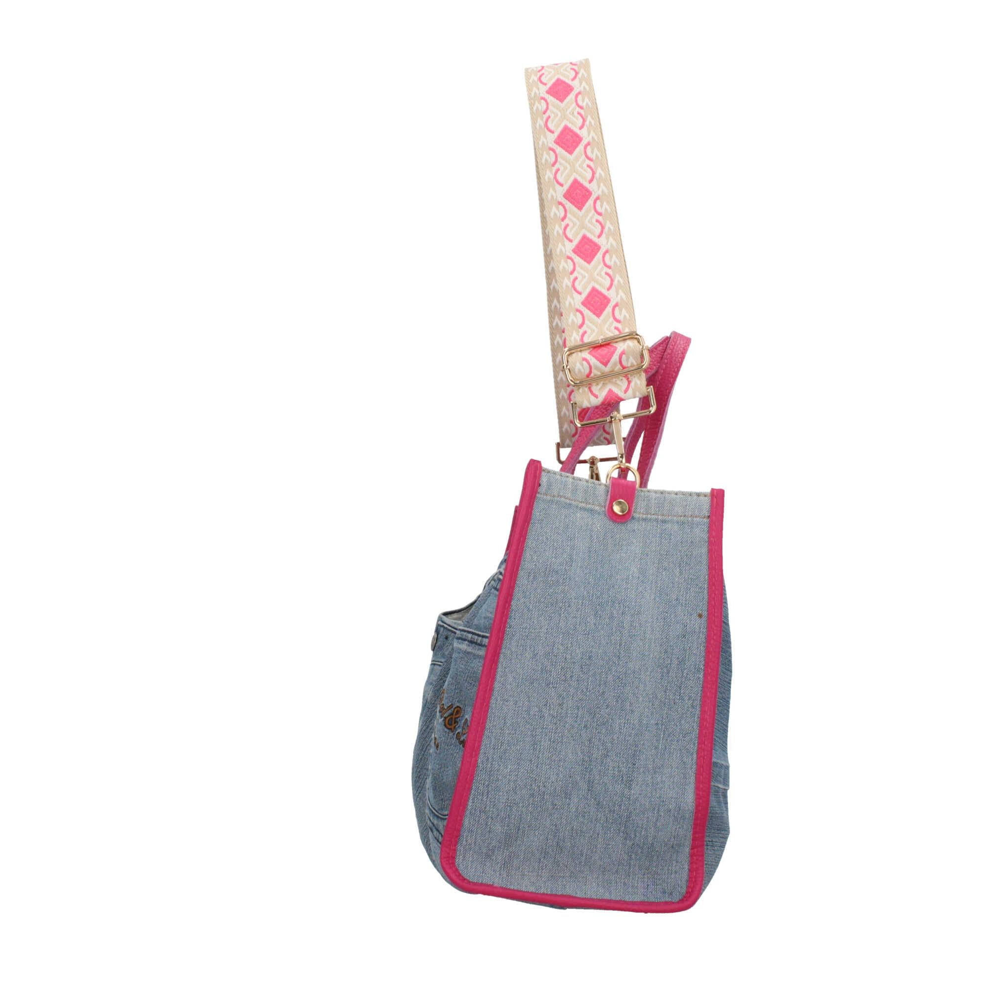 Borsa a mano in Denim Made in Italy