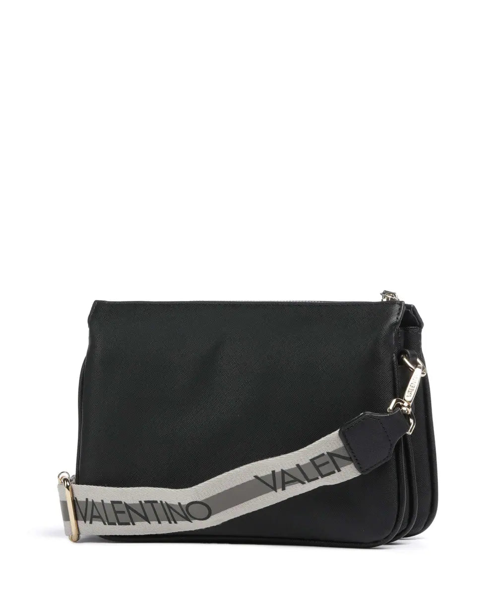 Valentino pochette elegante con tracolla rimovibile e logo frontale