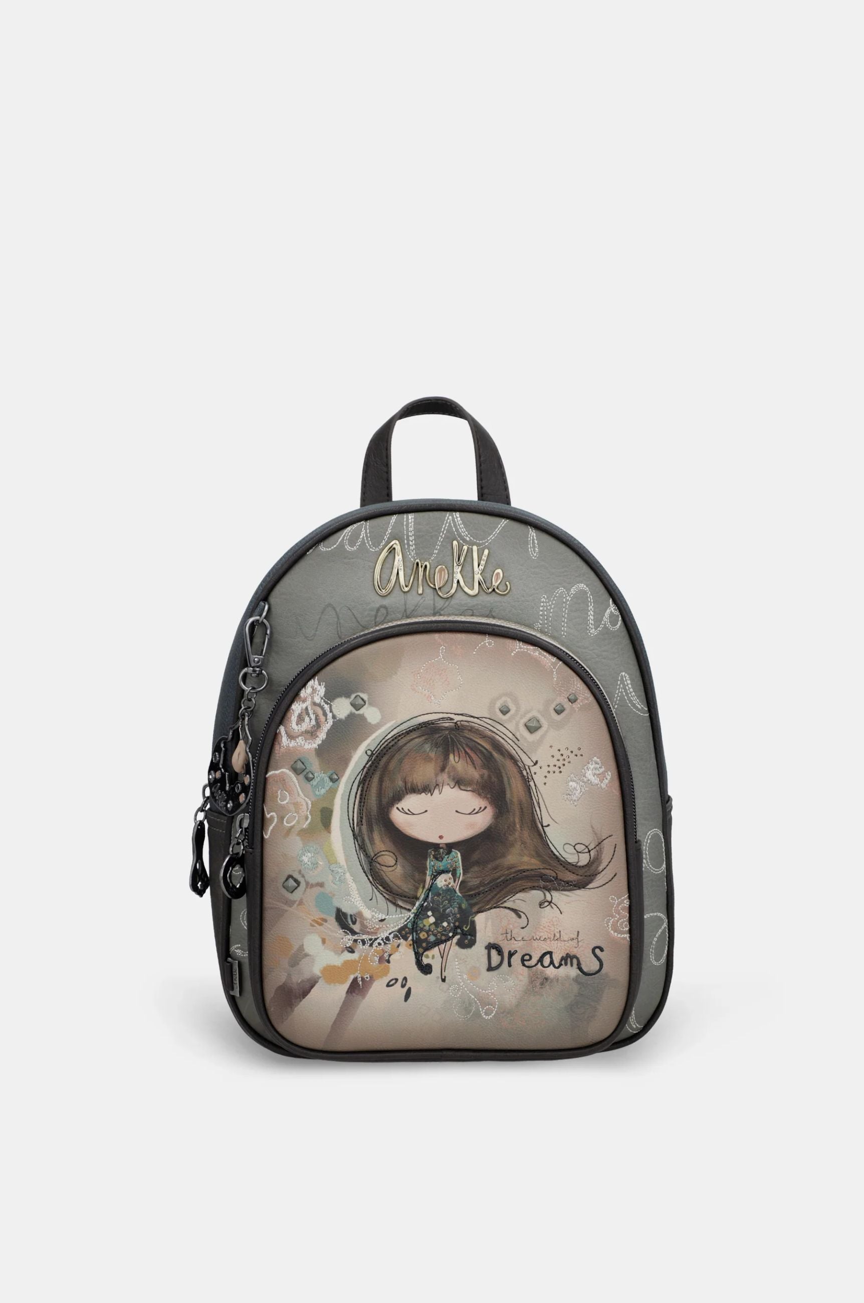 Zaino Anekke The World of Dreams con tasca frontale Beige TU | Giò Fashion