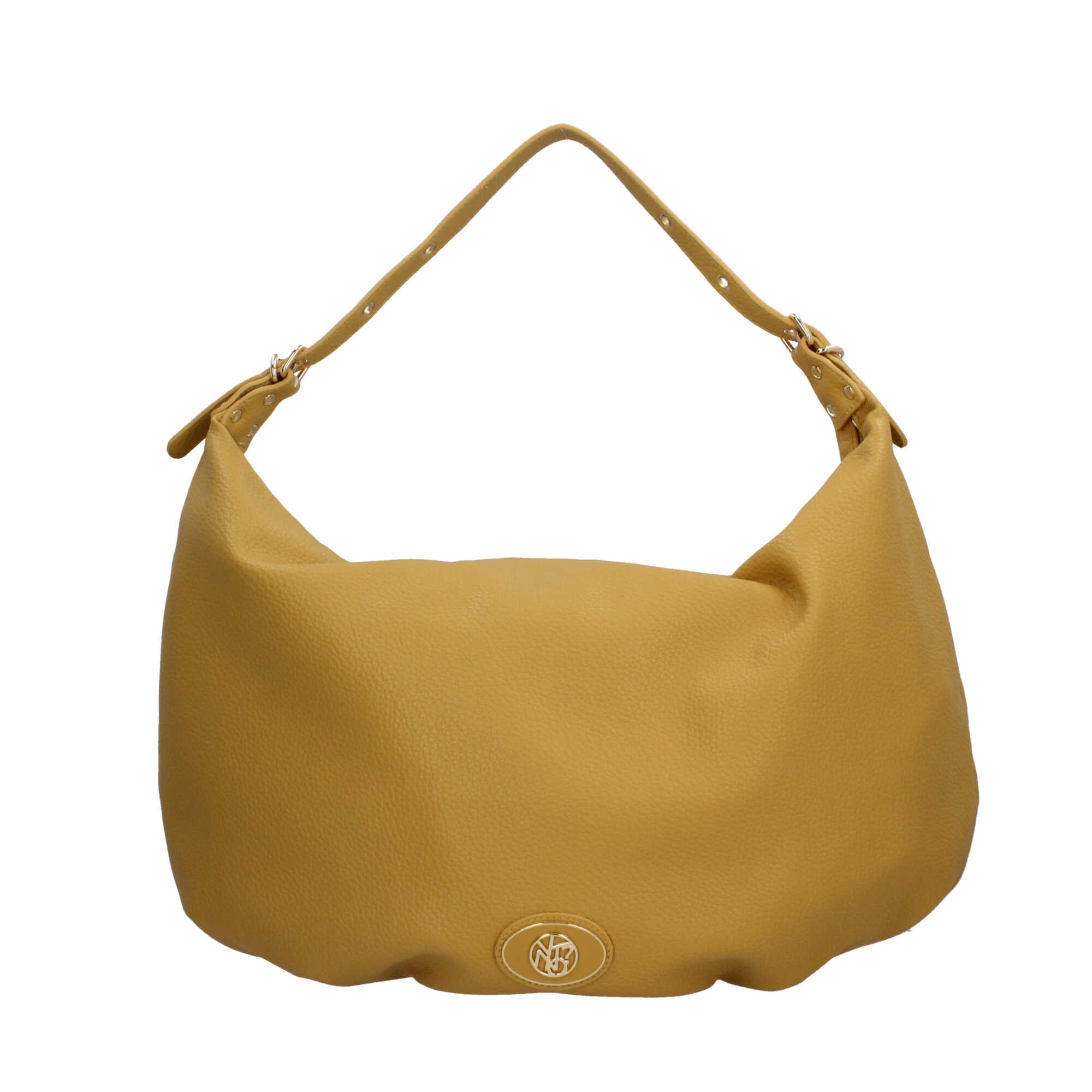 Borsa a spalla YNot elegante e pratica con doppia tracolla Giallo TU | Giò Fashion