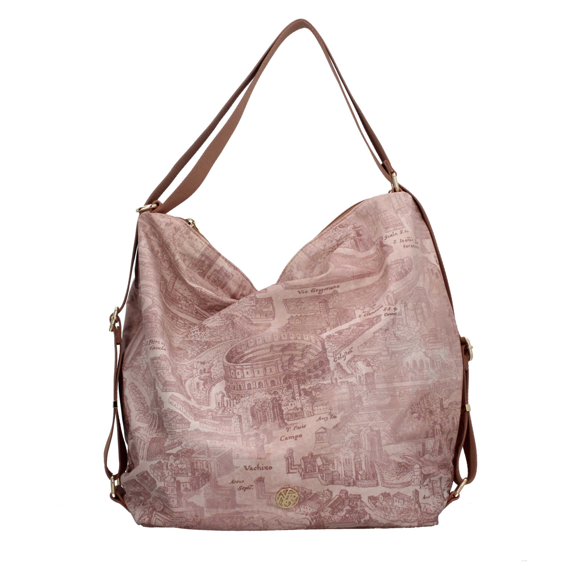 Borsa a spalla YNot versatile con design trasformabile