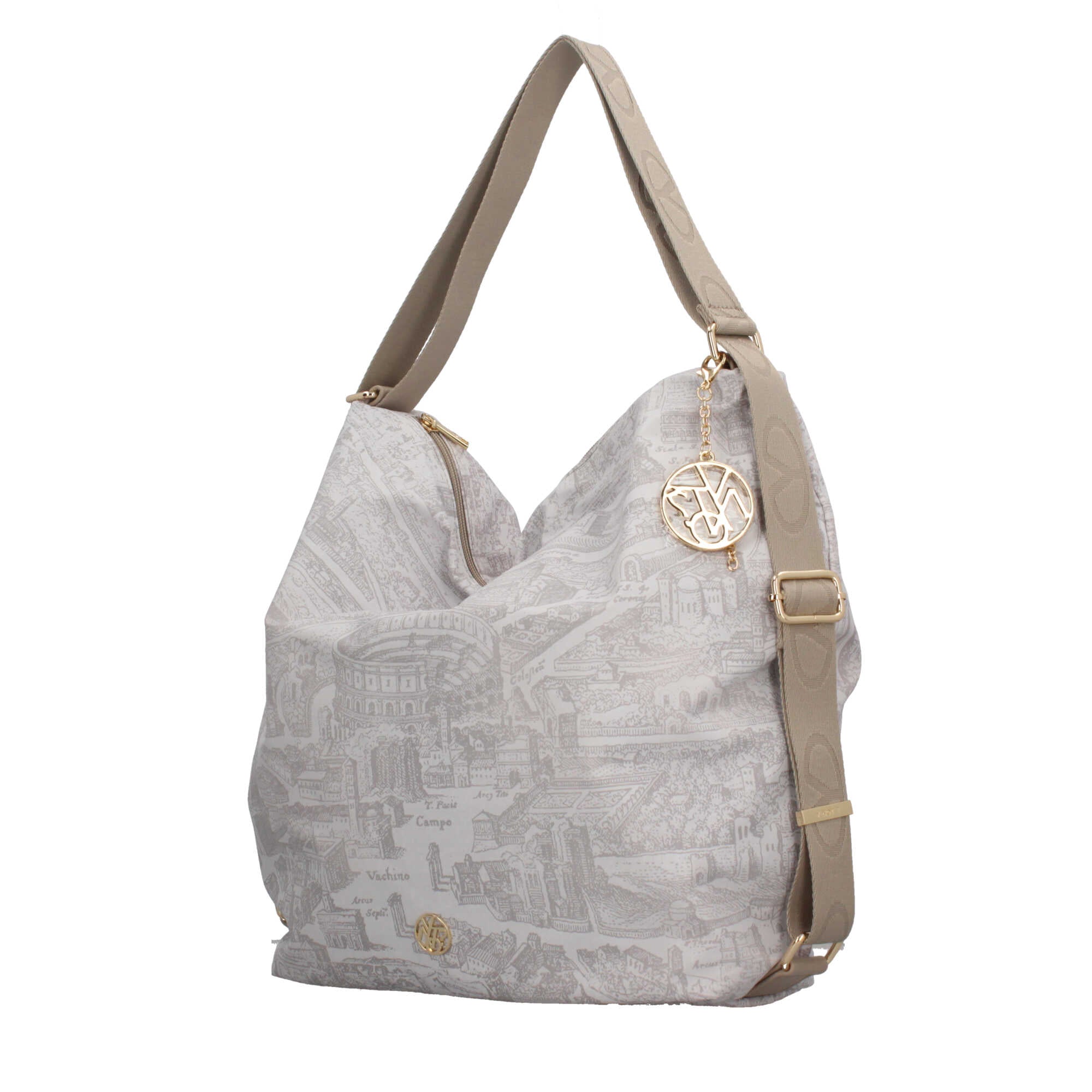 Borsa a spalla YNot versatile con design trasformabile