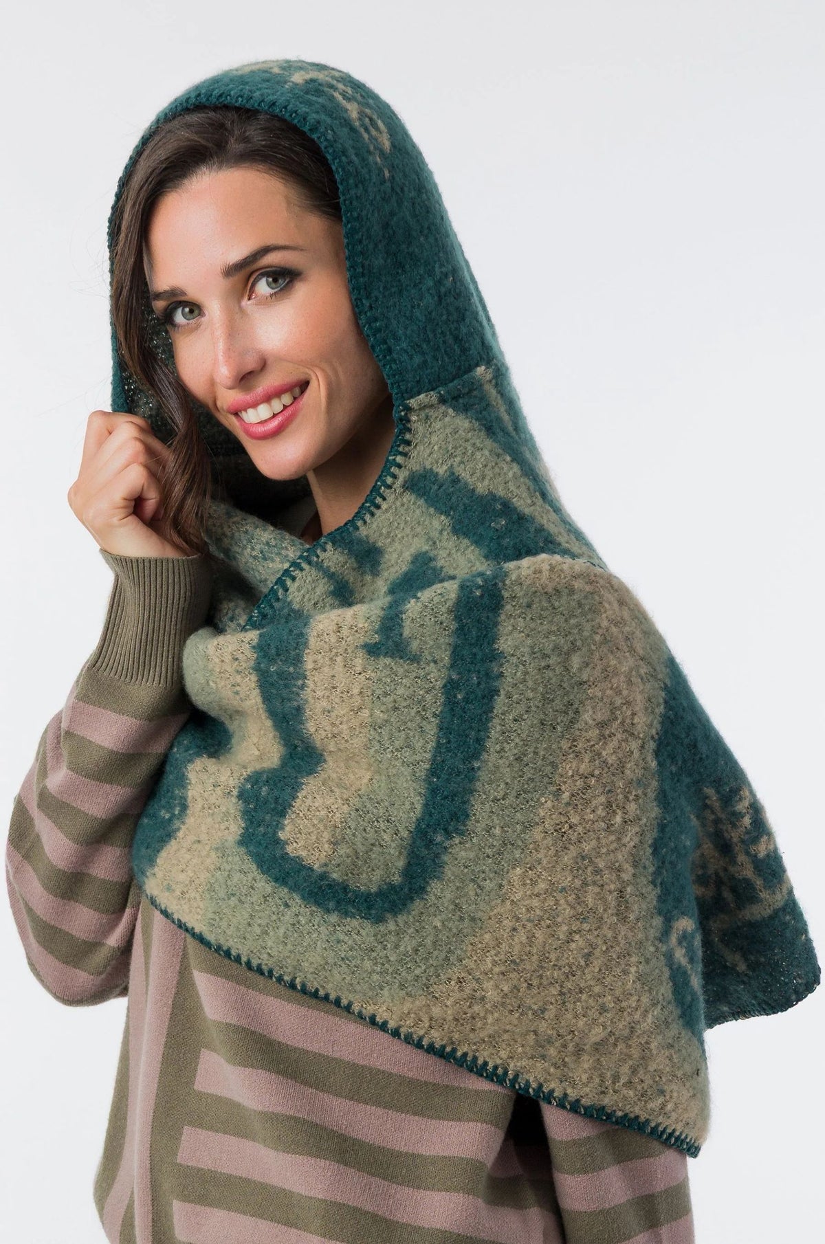 Sciarpa Donna Anekke con Cappuccio Integrato