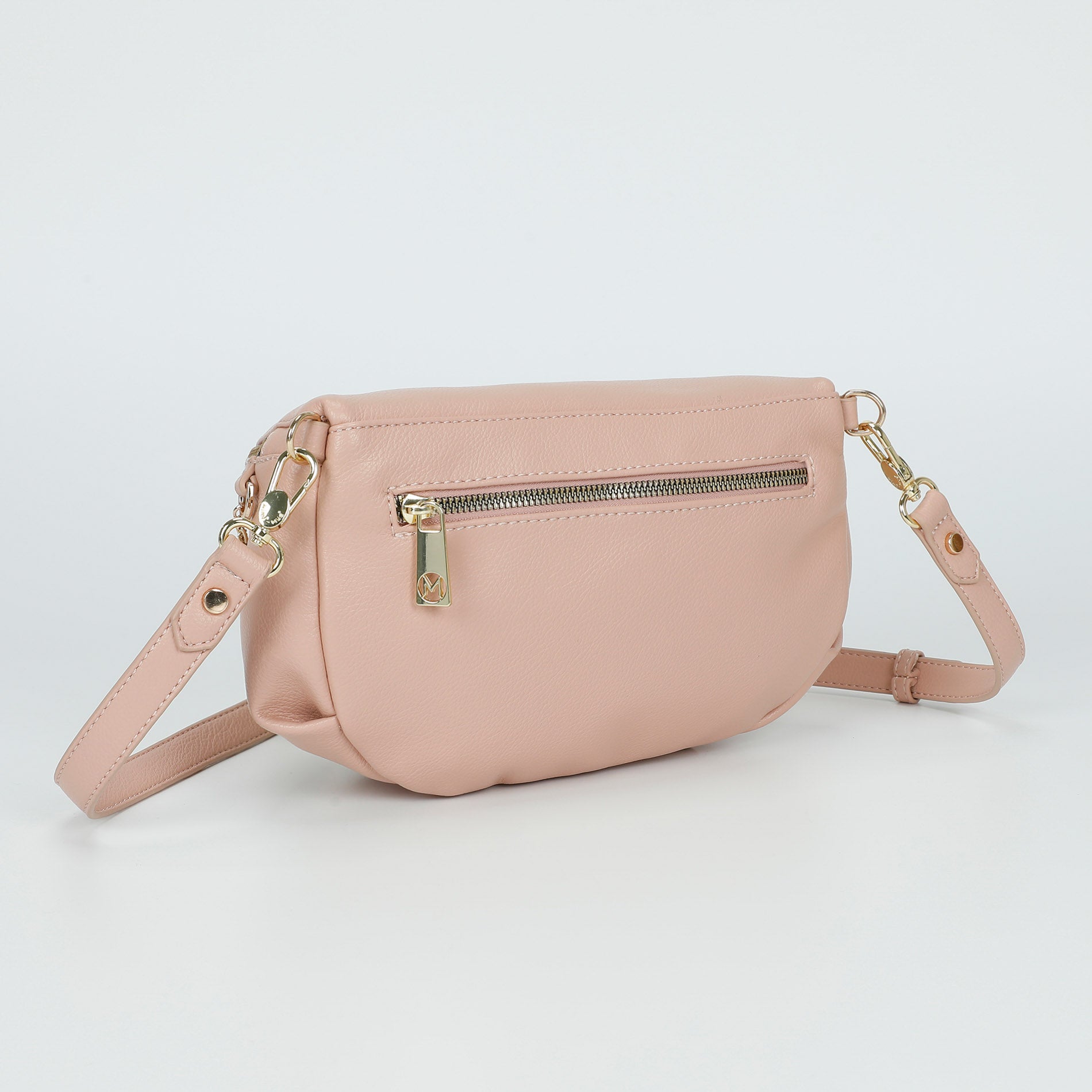 Mimi Mua marsupio con catena decorativa e chiusura zip