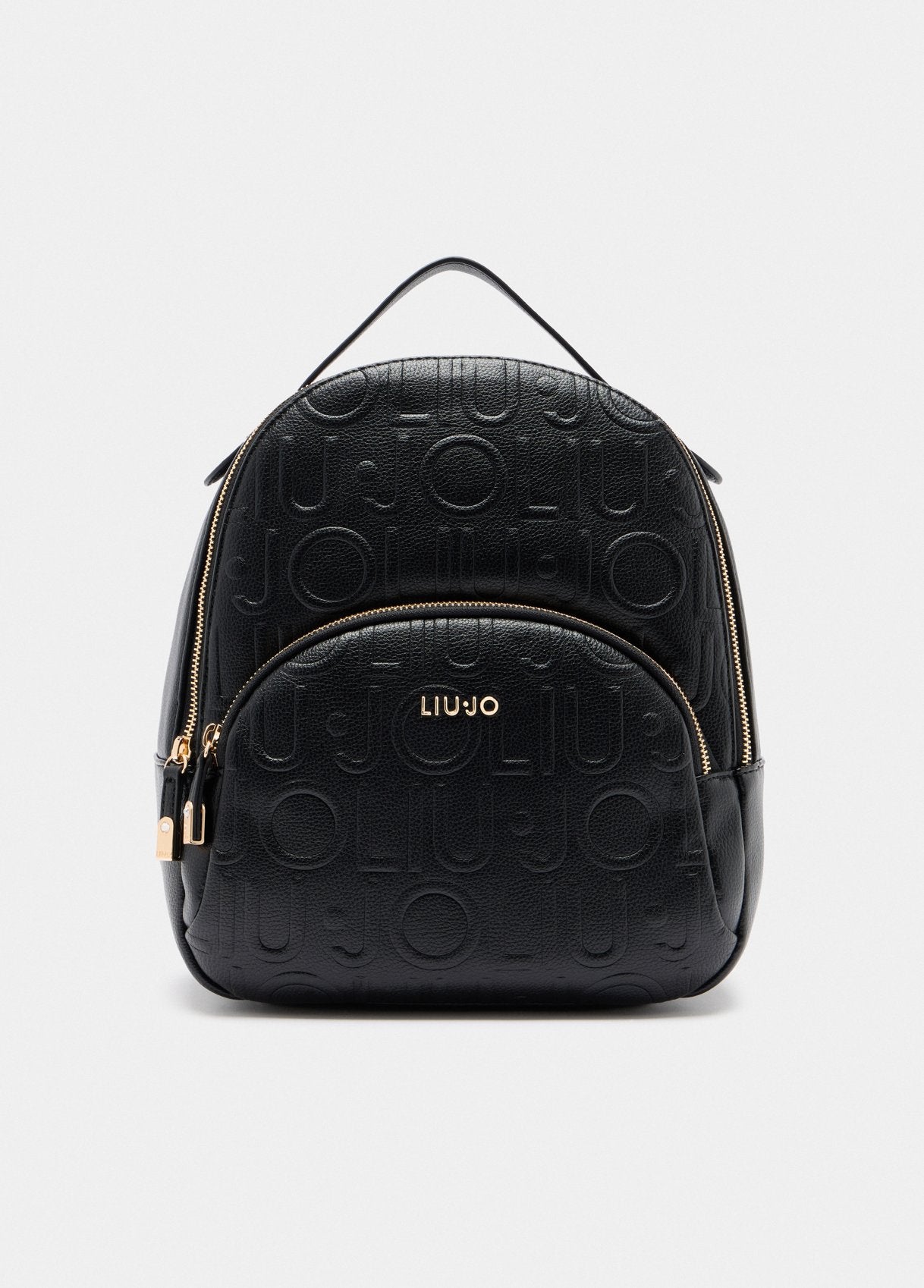 Zaino Liu Jo con logo in rilievo e doppia zip Nero TU | Giò Fashion