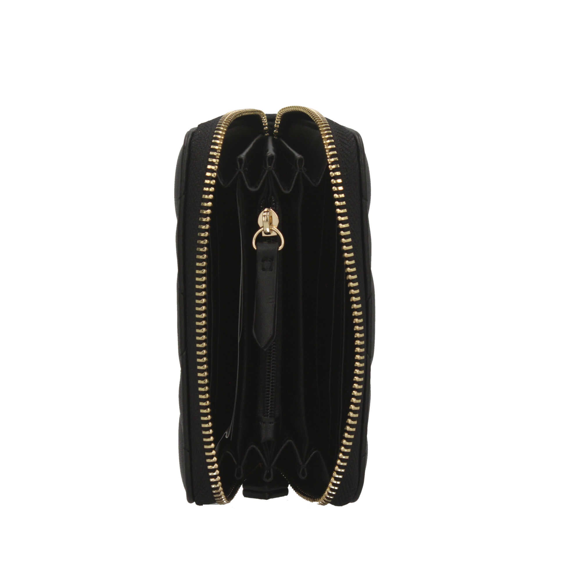 Portafoglio Valentino Ocarina con Zip e Design Trapuntato