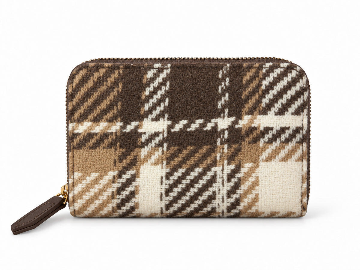 Portafoglio Donna Zip Around Fantasia Tartan Saint Moritz