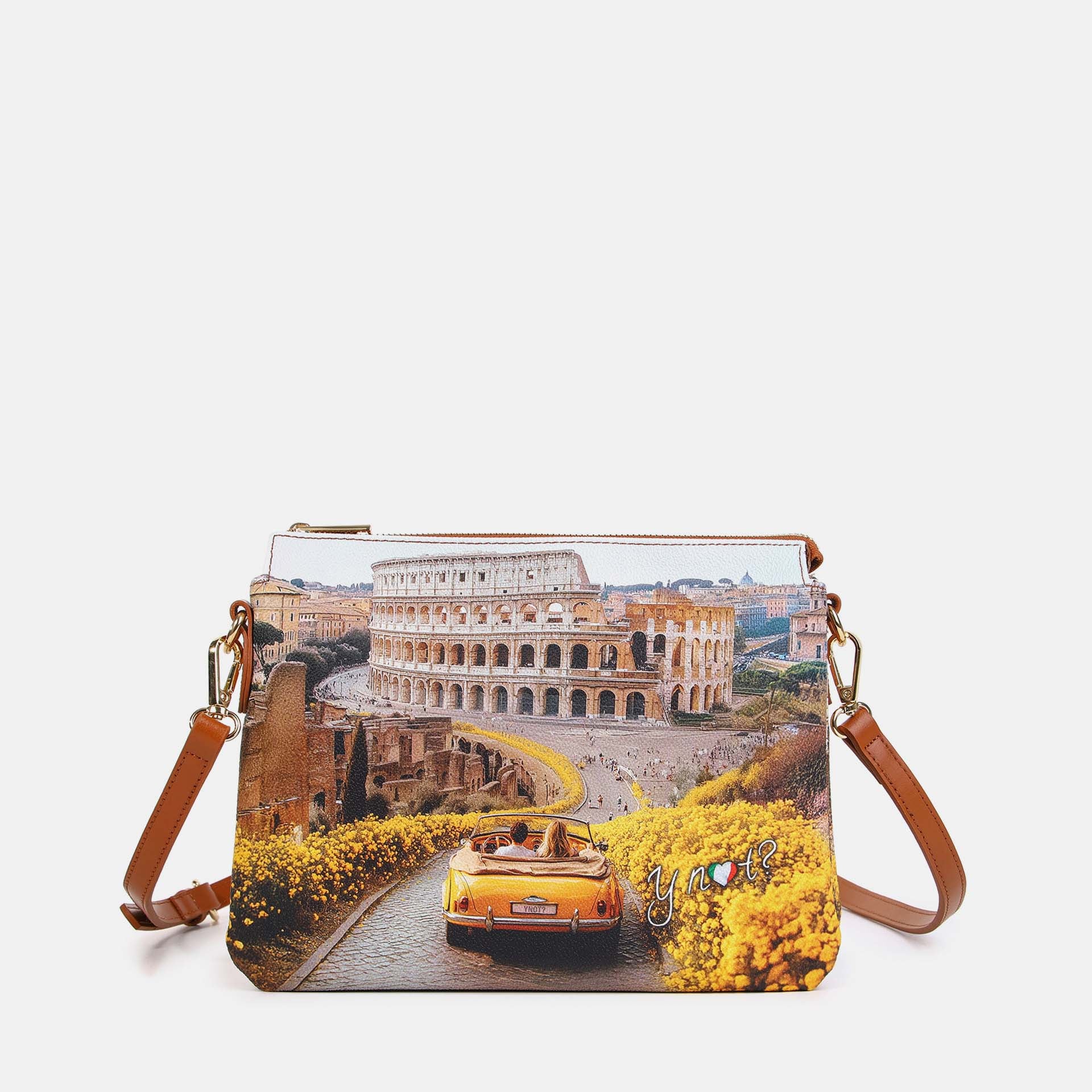 Y-Not Borsa a Spalla 2 Scomparti YesBag