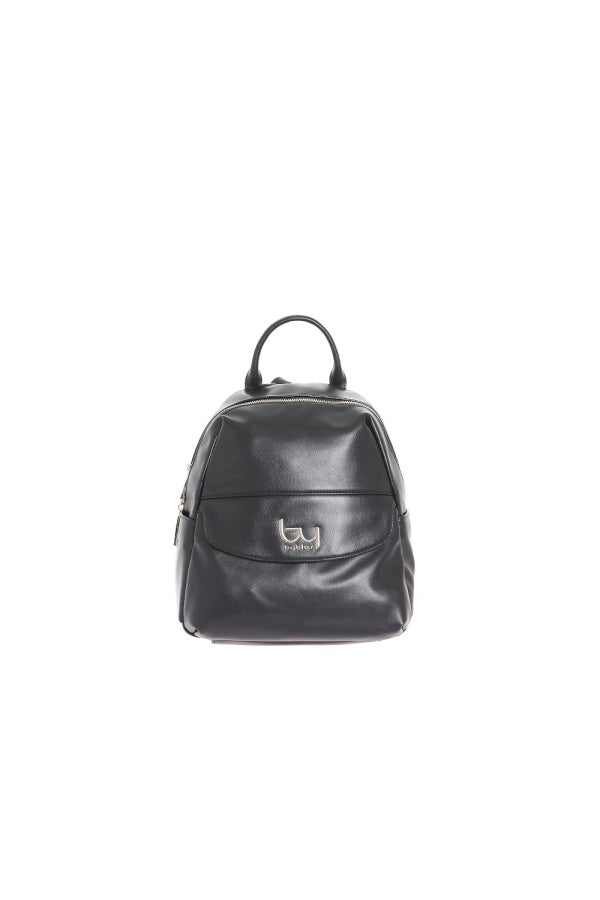 Borsa a tracolla con chiusura zip NERO TU | Giò Fashion