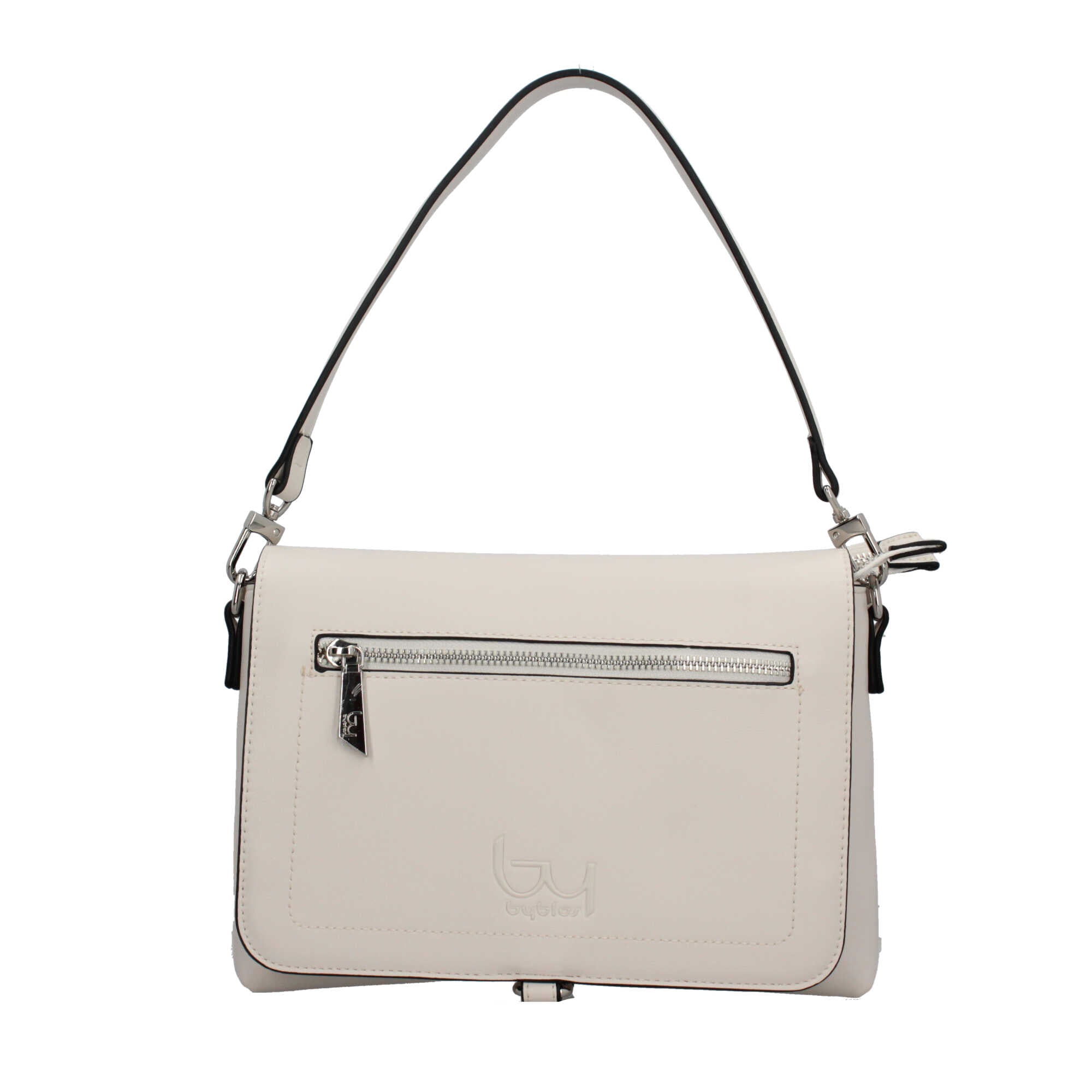 Borsa a spalla By Byblos con chiusra con pazza Avorio TU | Giò Fashion