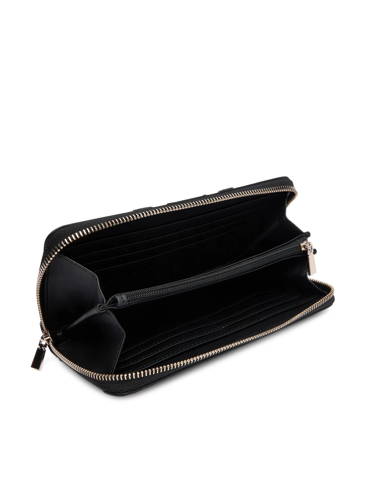 Portafoglio Guess con logo 4G e chiusura zip