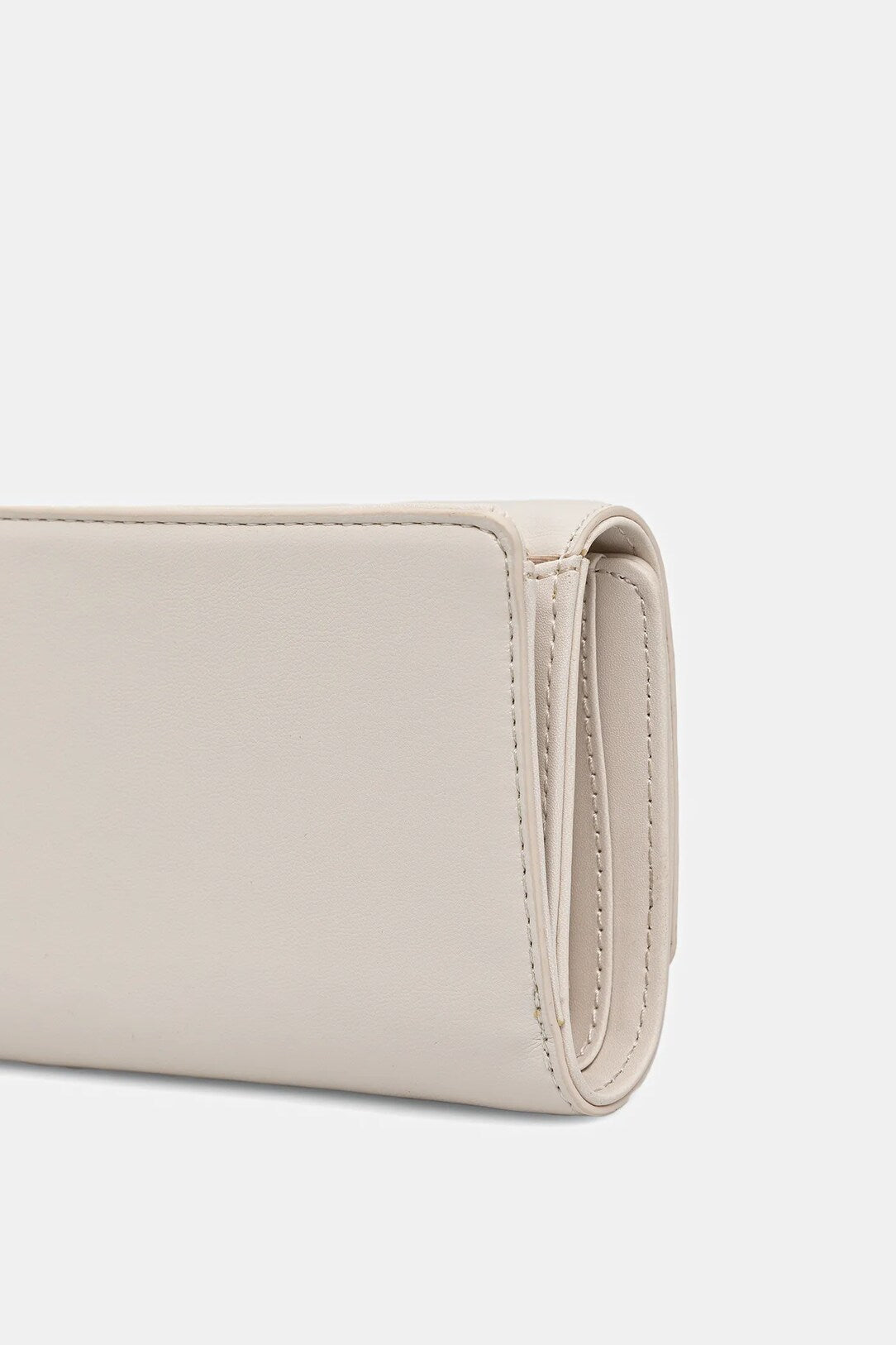 Portafoglio Donna Liu Jo con Chiusura a Patta e Logo Frontale Beige TU | Giò Fashion